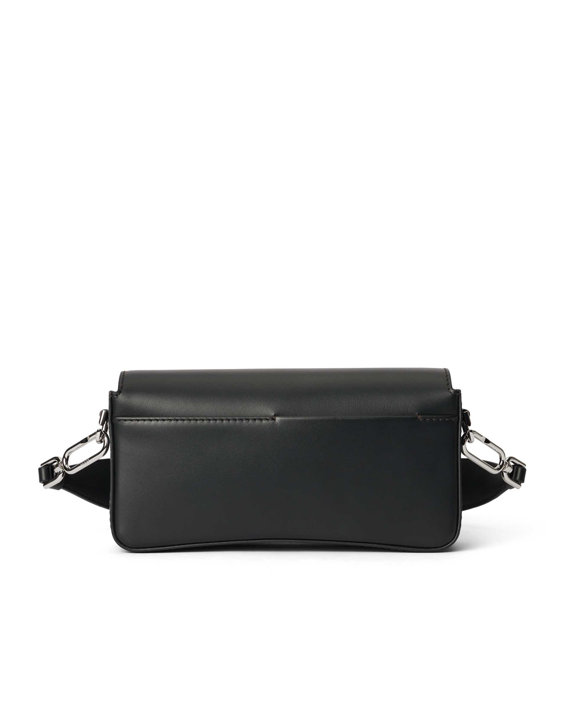 ECCO Pinch Small E Wave Studded レザーショルダーバッグ - ブラック - Back