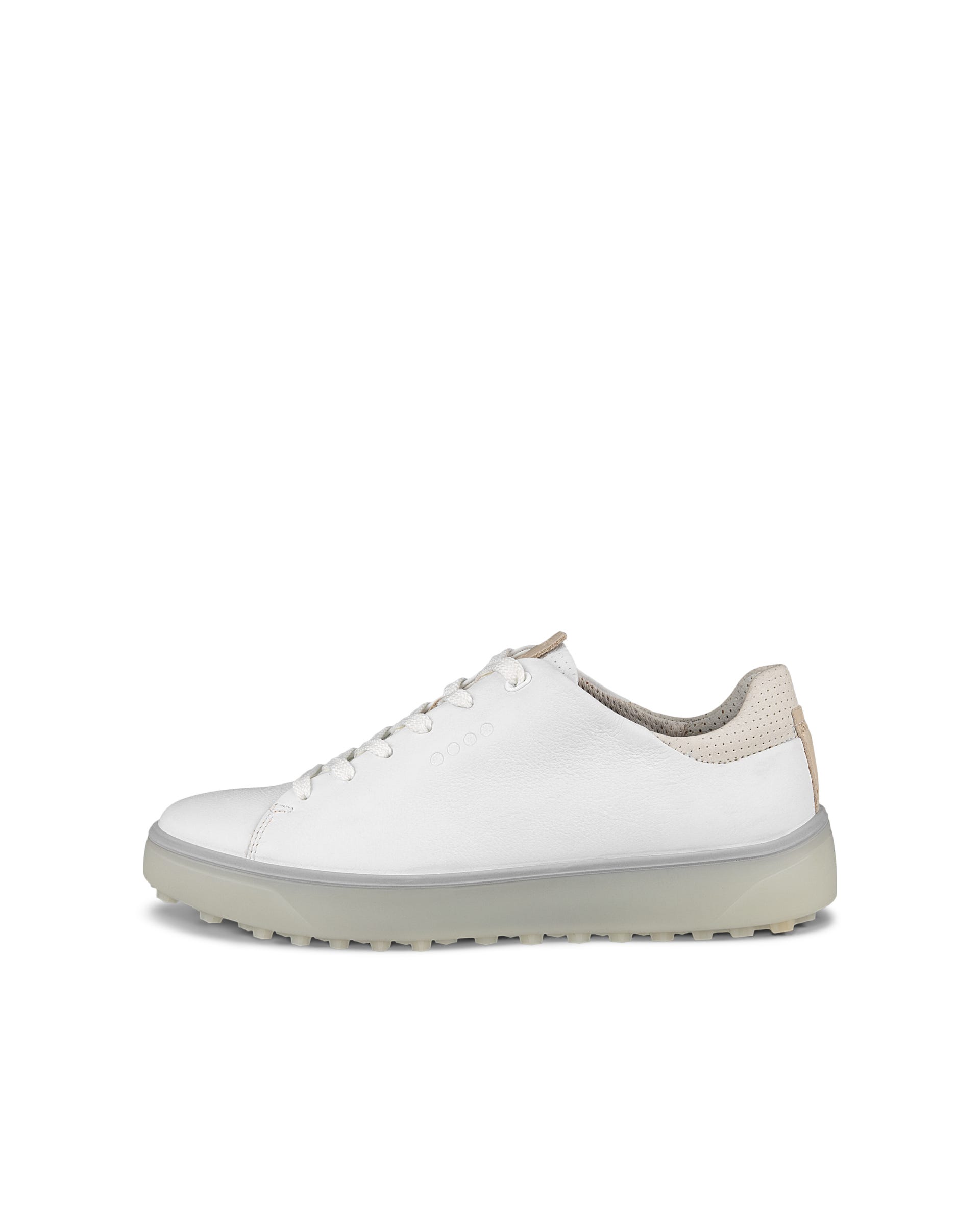 シューズ(女性用) ECCO Golf Women's ECCO® Golf Tray Leather Golf Shoe | White