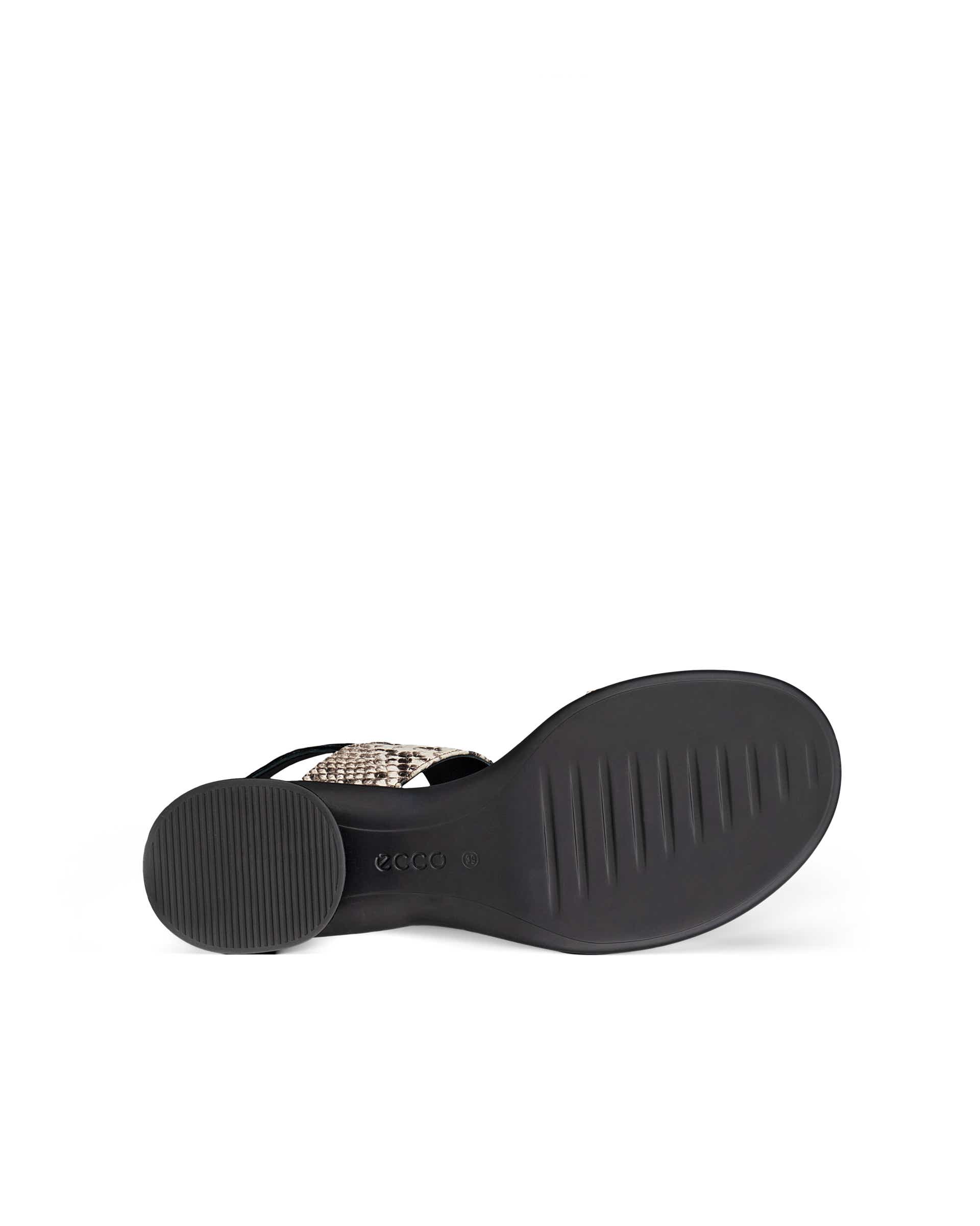 ECCO® Sculpted Sandal LX 35 sandale à talon en cuir pour femme - Beige - Sole