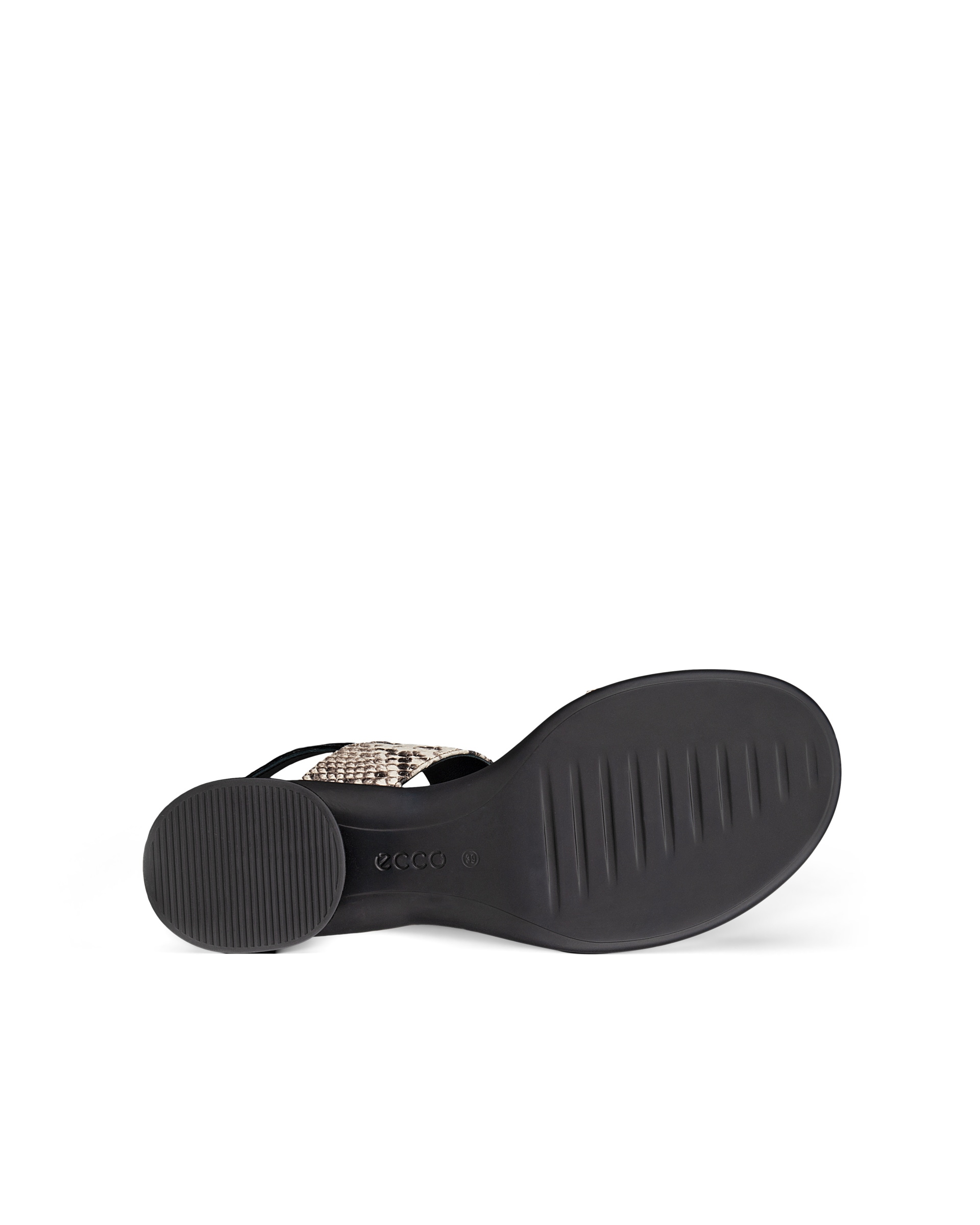 ECCO® Sculpted Sandal LX 35 sandale à talon en cuir pour femme - Beige - Sole