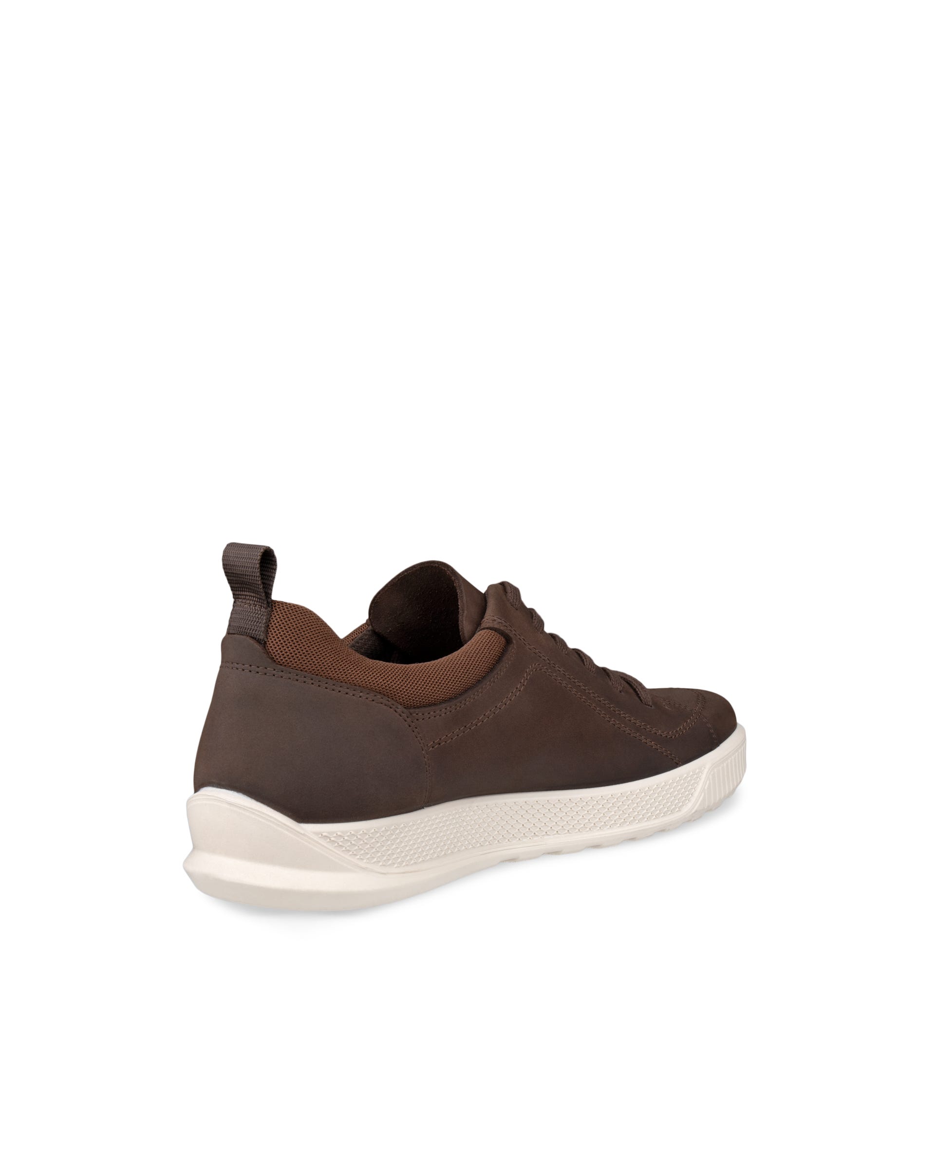 ECCO® BYWAY heren nubuck veterschoen - Bruin - Back