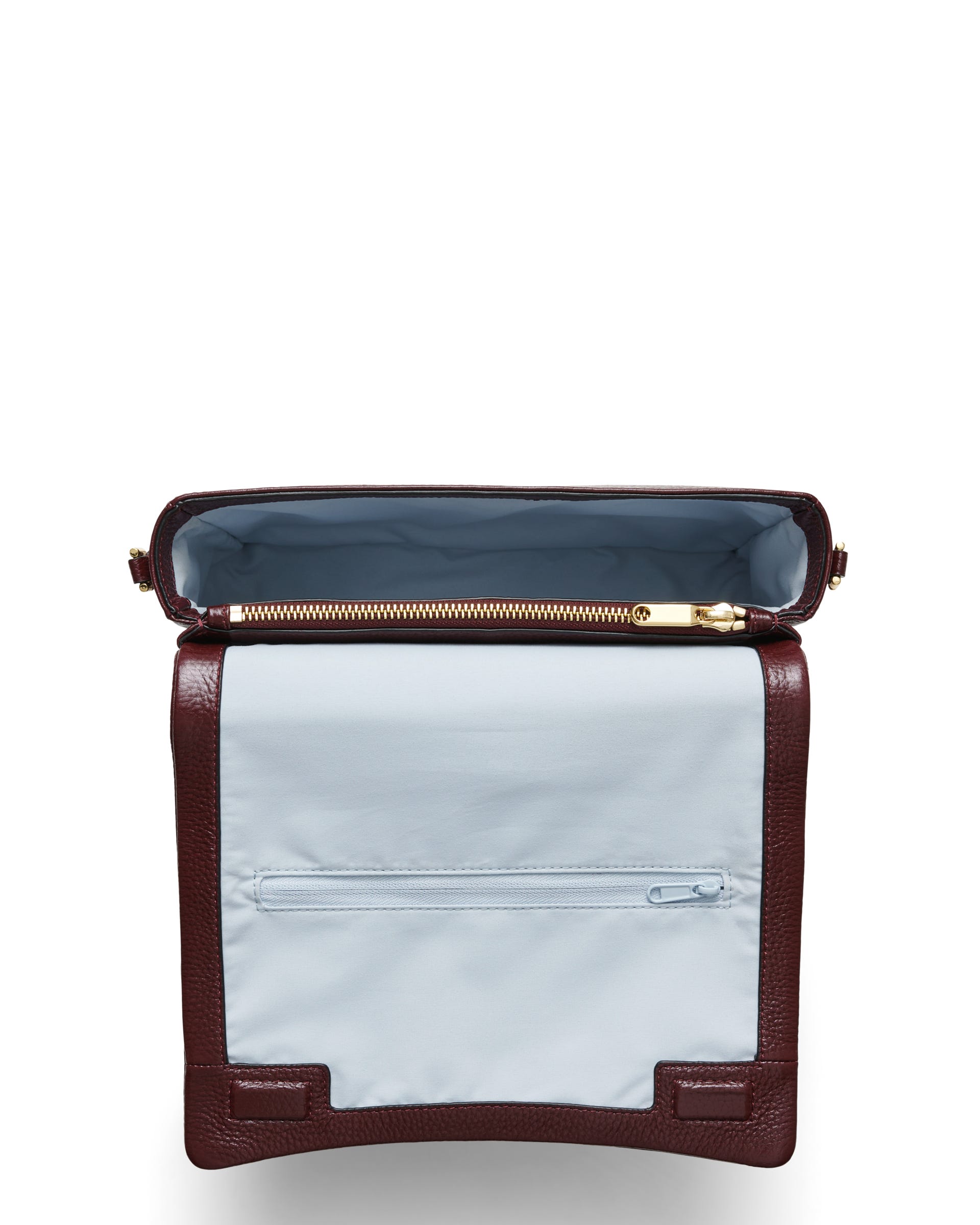 ECCO Pinch Large Soft Shine Pebbled レザークロスボディバッグ - レッド - Birdeye