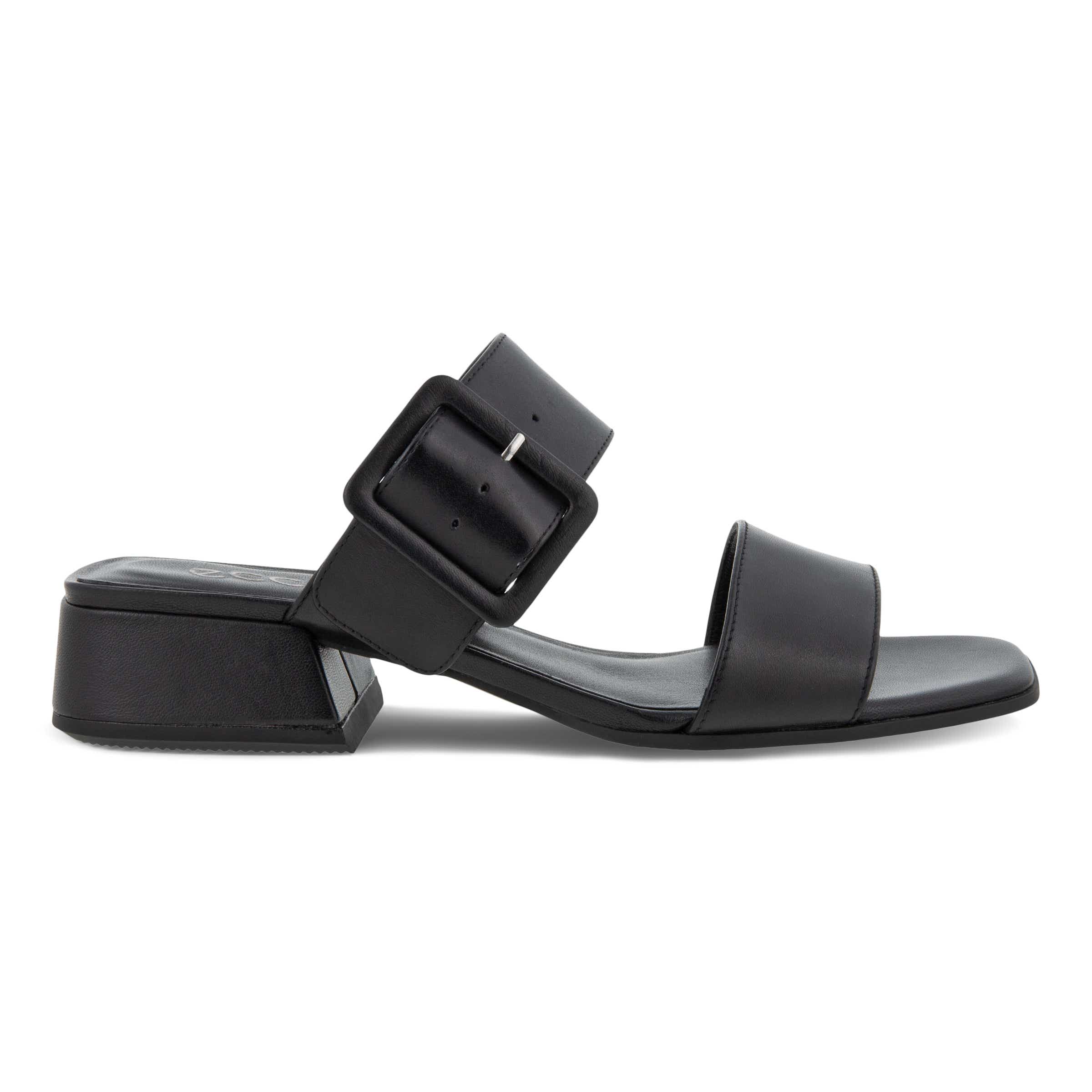 ECCO Elevate Squared Sandal - Black - Outside