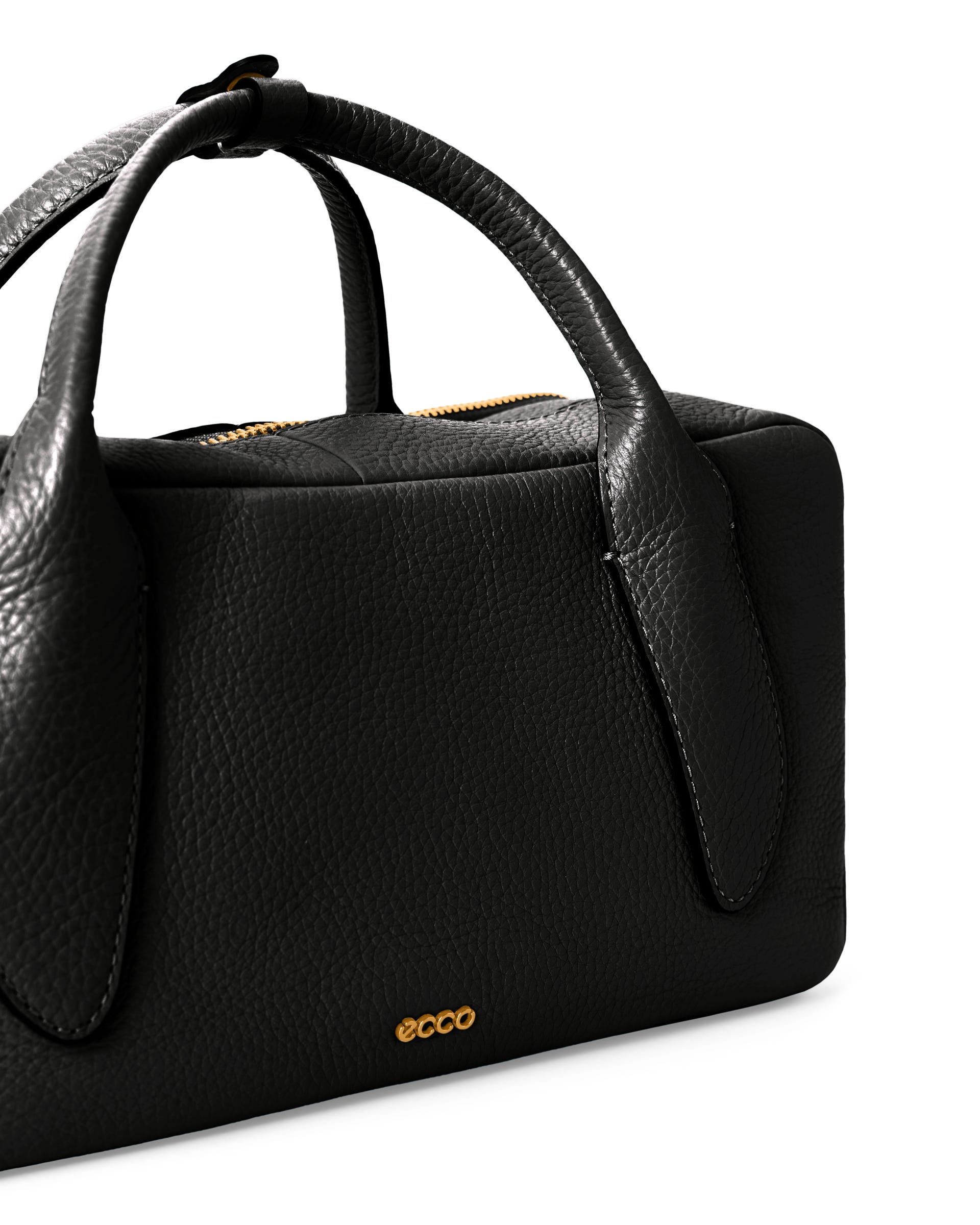 ECCO® Bowling Bag Medium Leather Bag