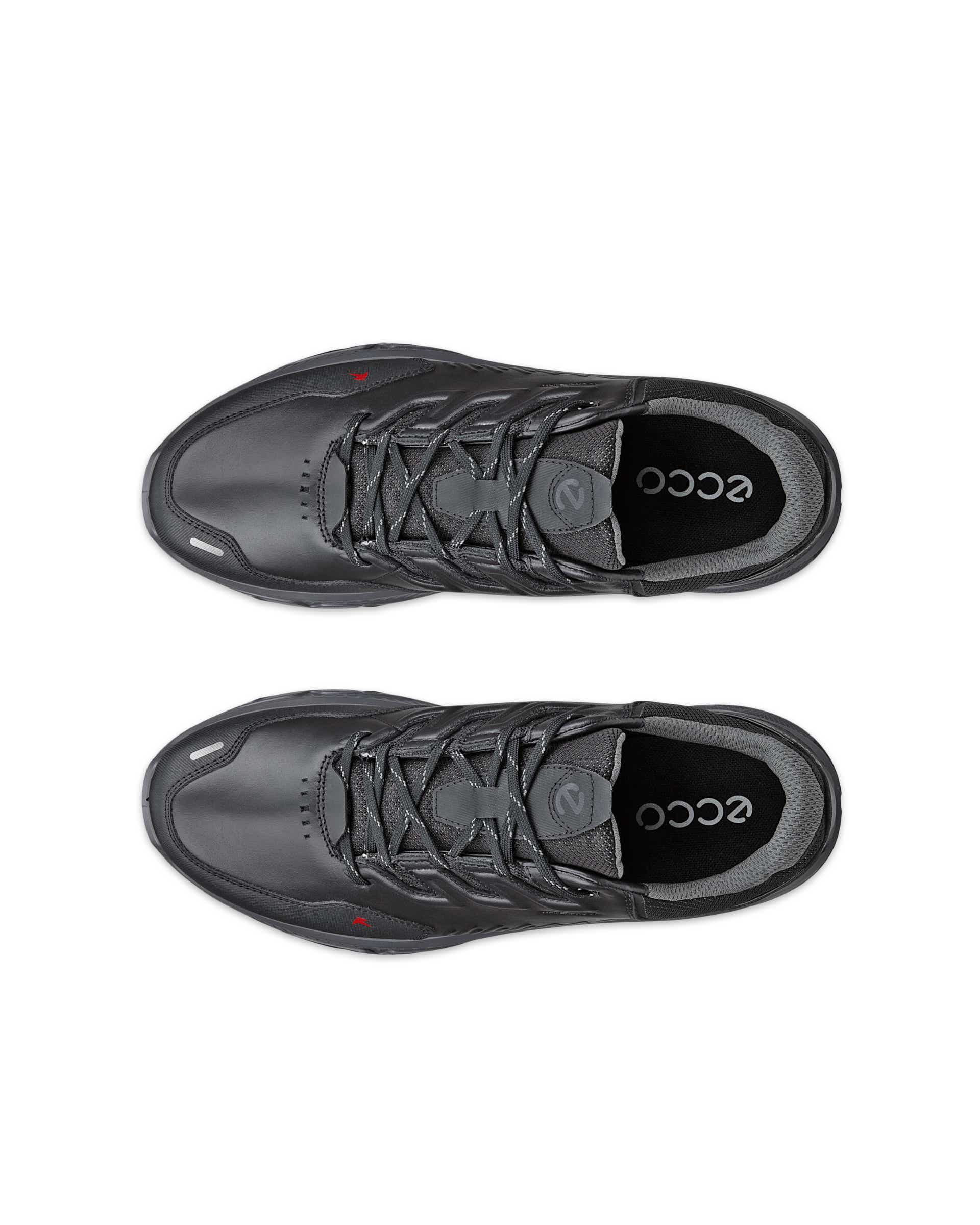 ECCO® RECEPTOR XP outdoor sko i læder til herrer - Sort - Top left pair