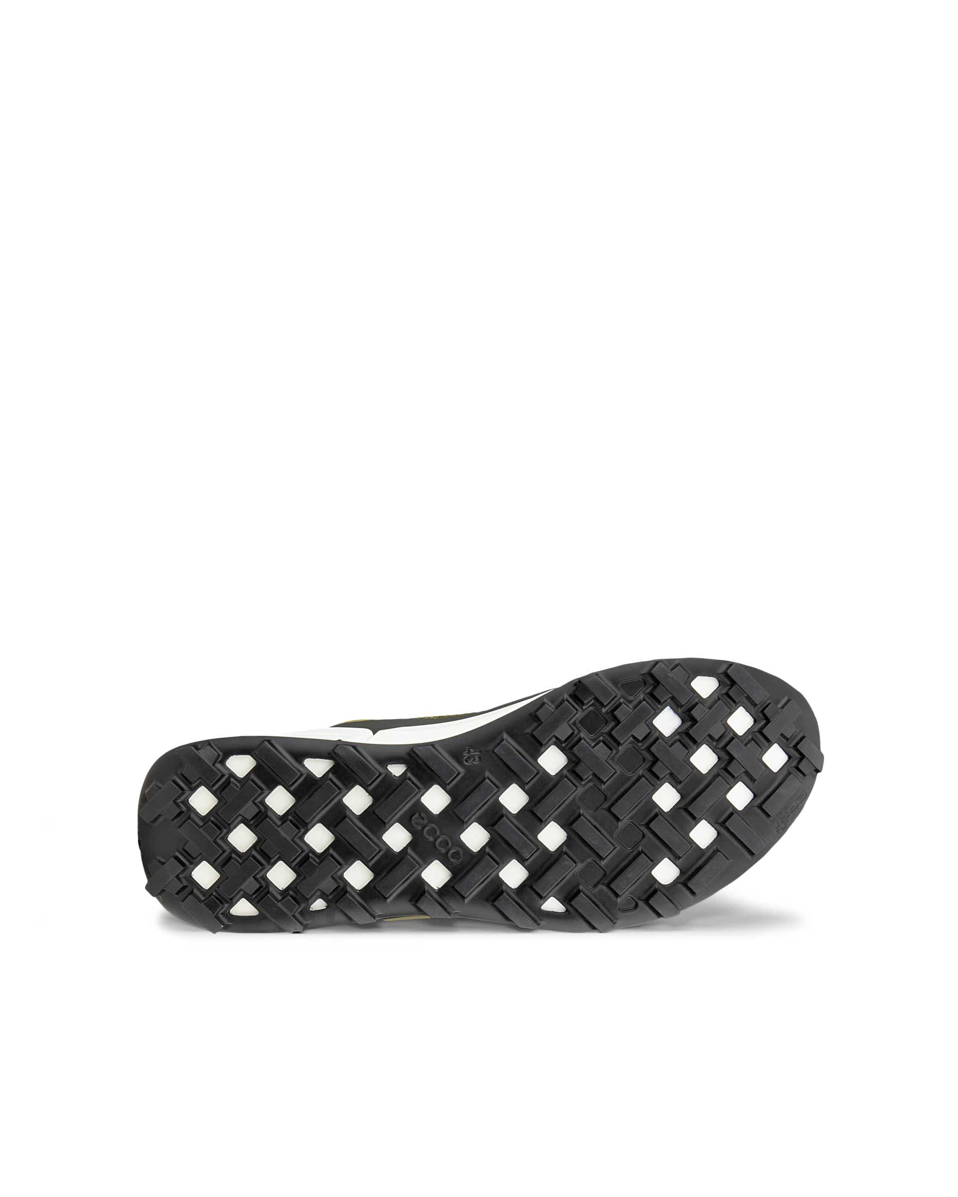 ECCO® Soft 7 chaussures sans lacet en cuir pour femme - Vert - Sole