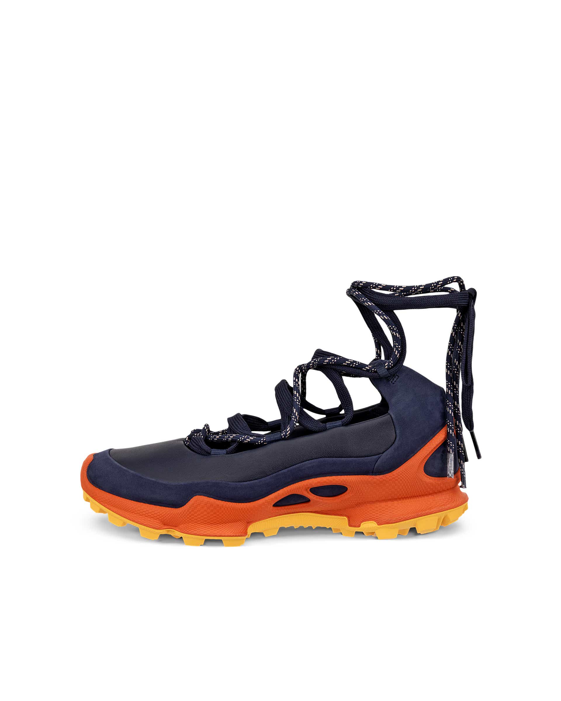 マンゴー ECCO BIOM C Trail ウィメンズ レザーアウトドアスニーカー | ブルー