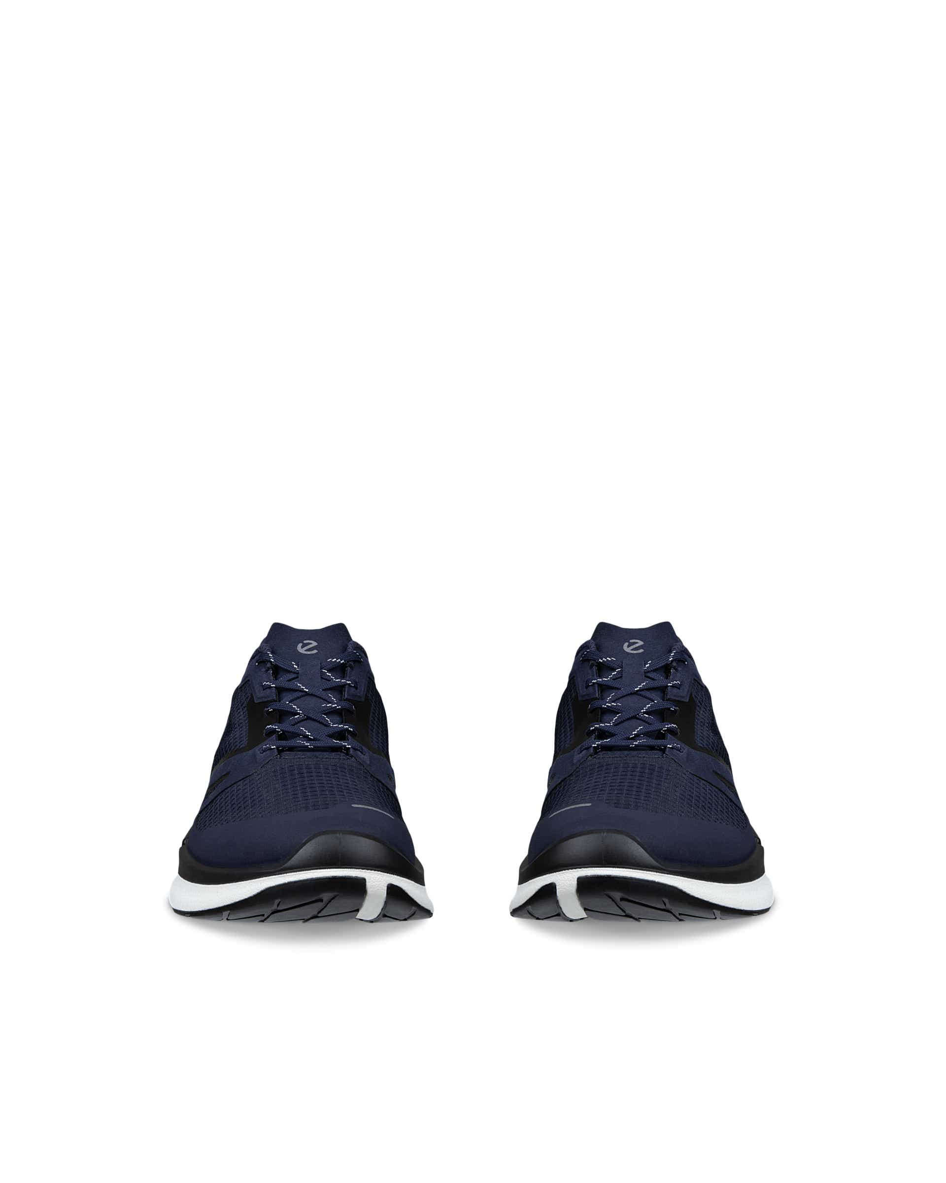 Men's ECCO® BIOM 2.2 Textile Trainer - Blue - Front pair