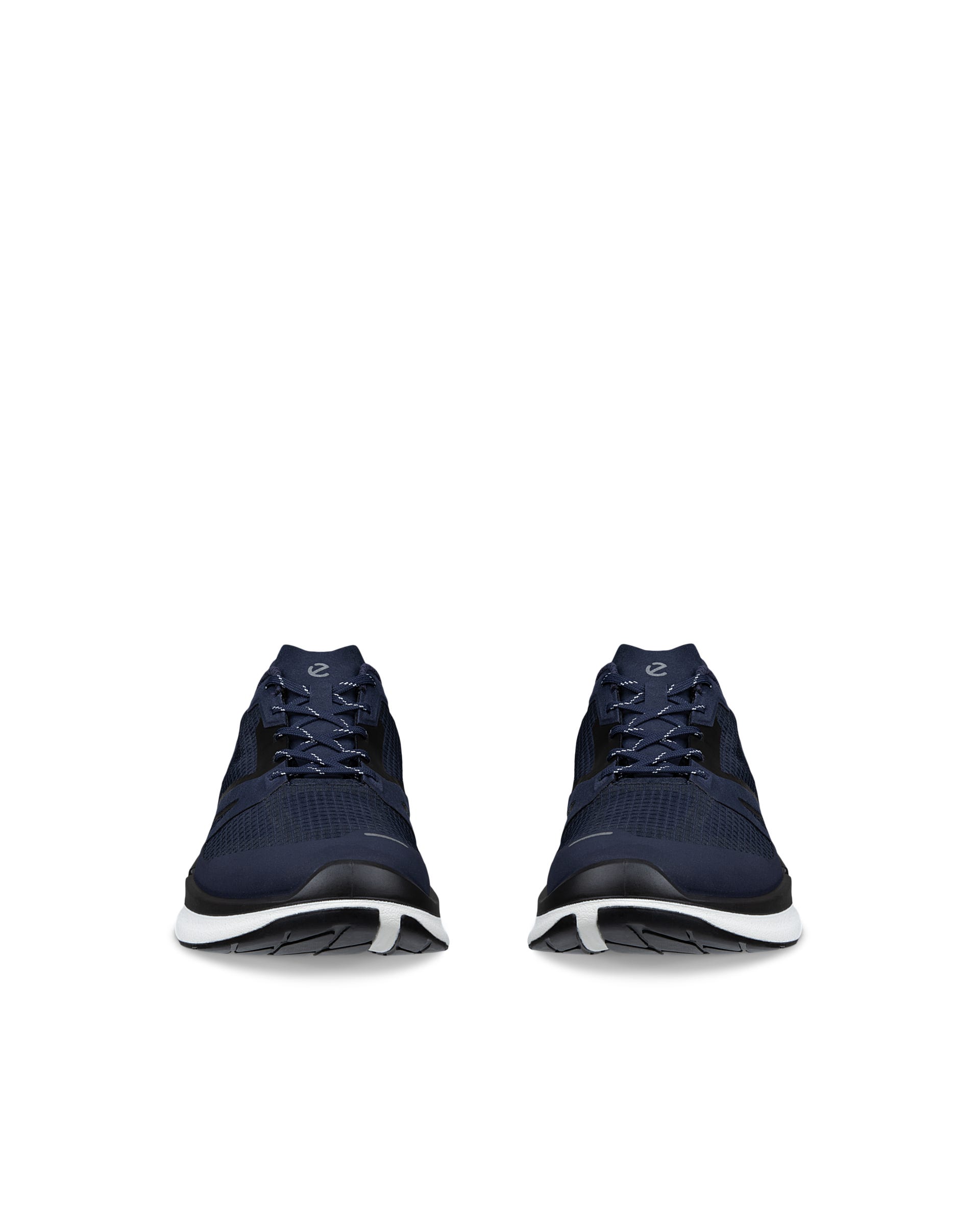 Men's ECCO® BIOM 2.2 Textile Trainer - Blue - Front pair
