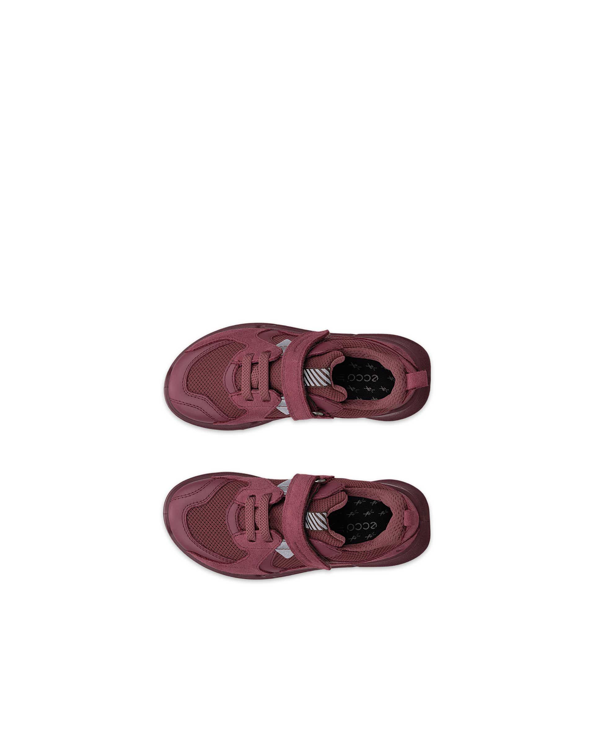 ECCO® BIOM 2.2 Kinder Outdoor-Schuhe aus Leder - Rosa - Top left pair
