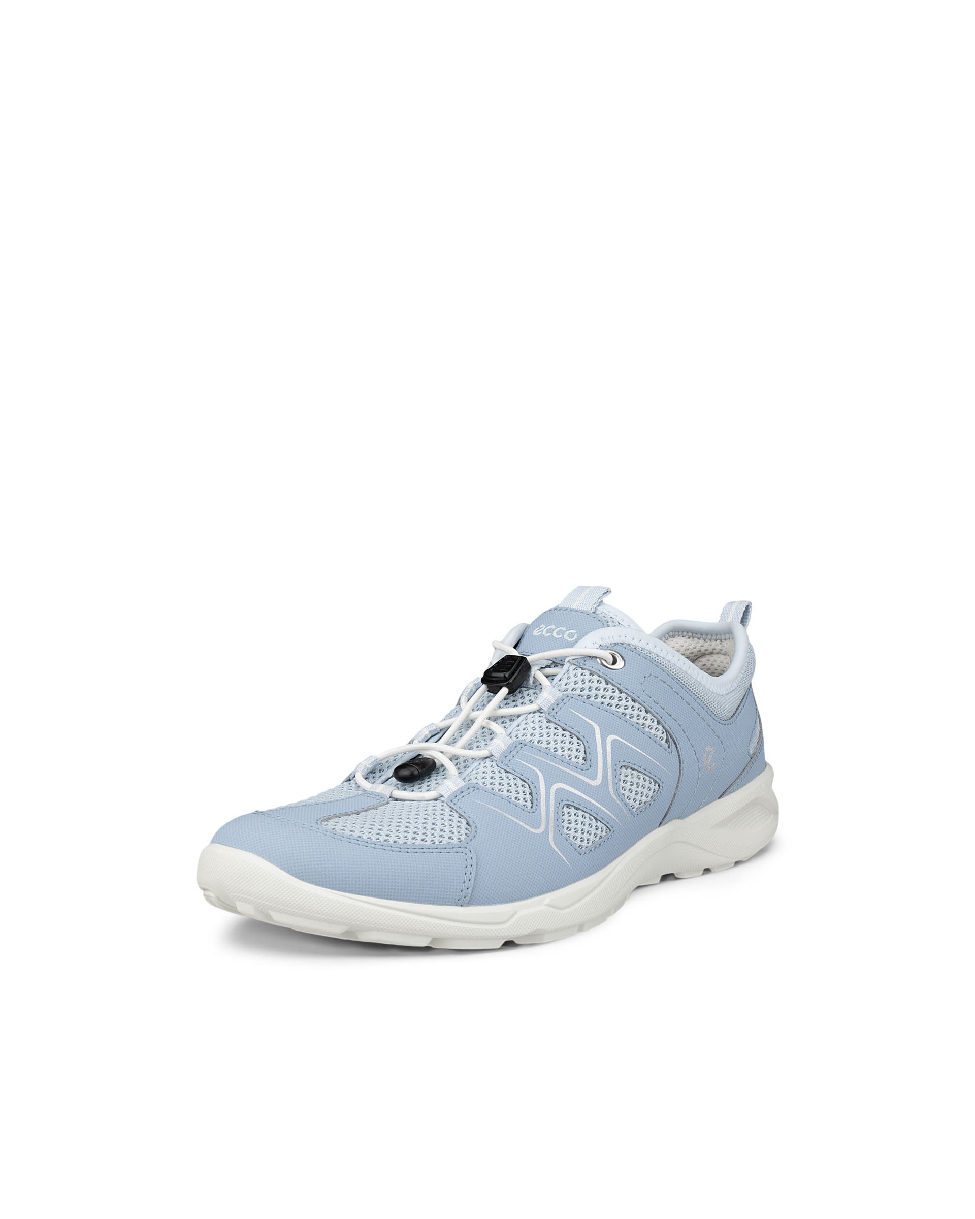 ECCO® Terracruise LT chaussures en cuir de plein air pour femme - Bleu - Main