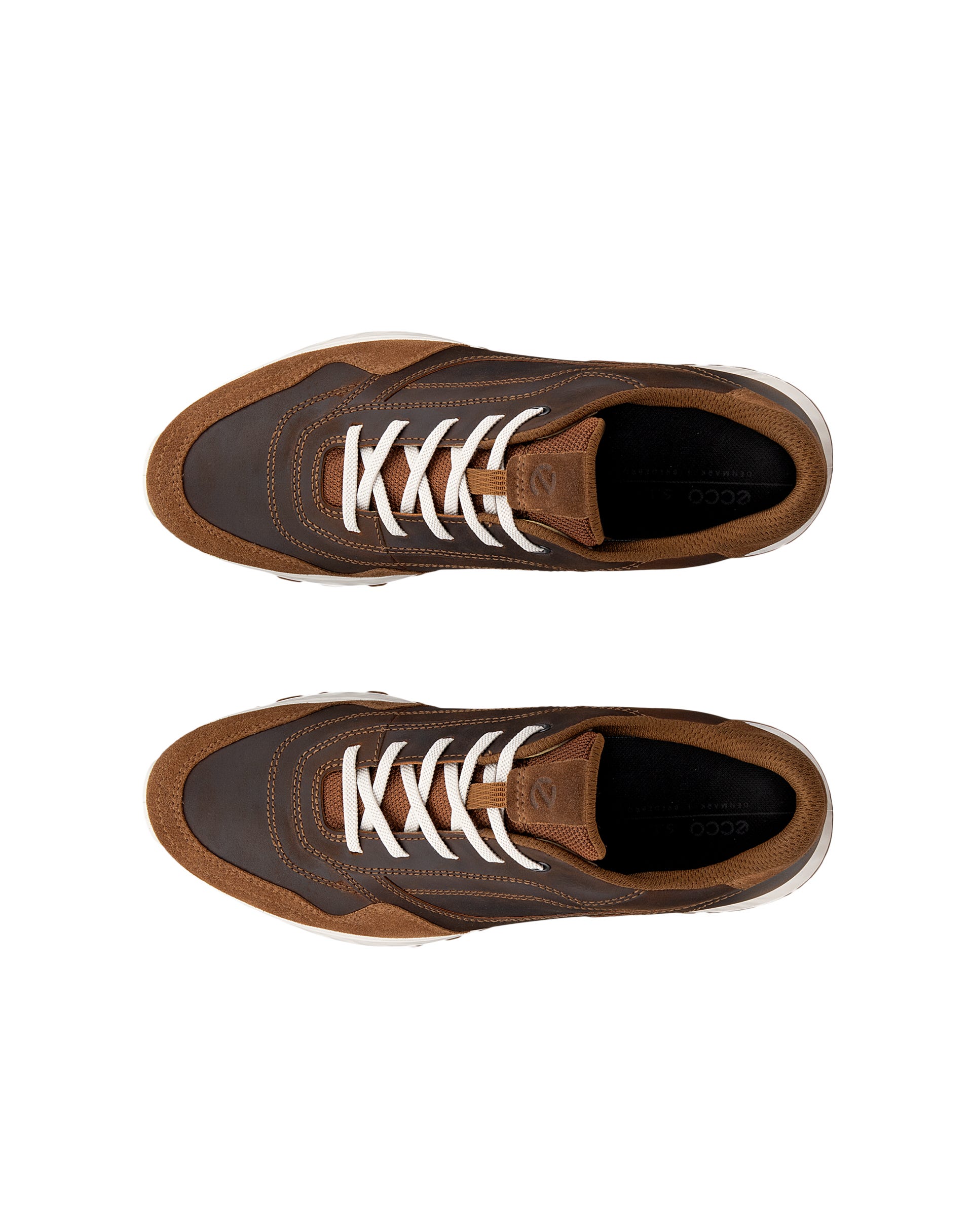 ECCO® EXOSTRIDE Herren Sneaker aus Nubukleder - Braun - Outside