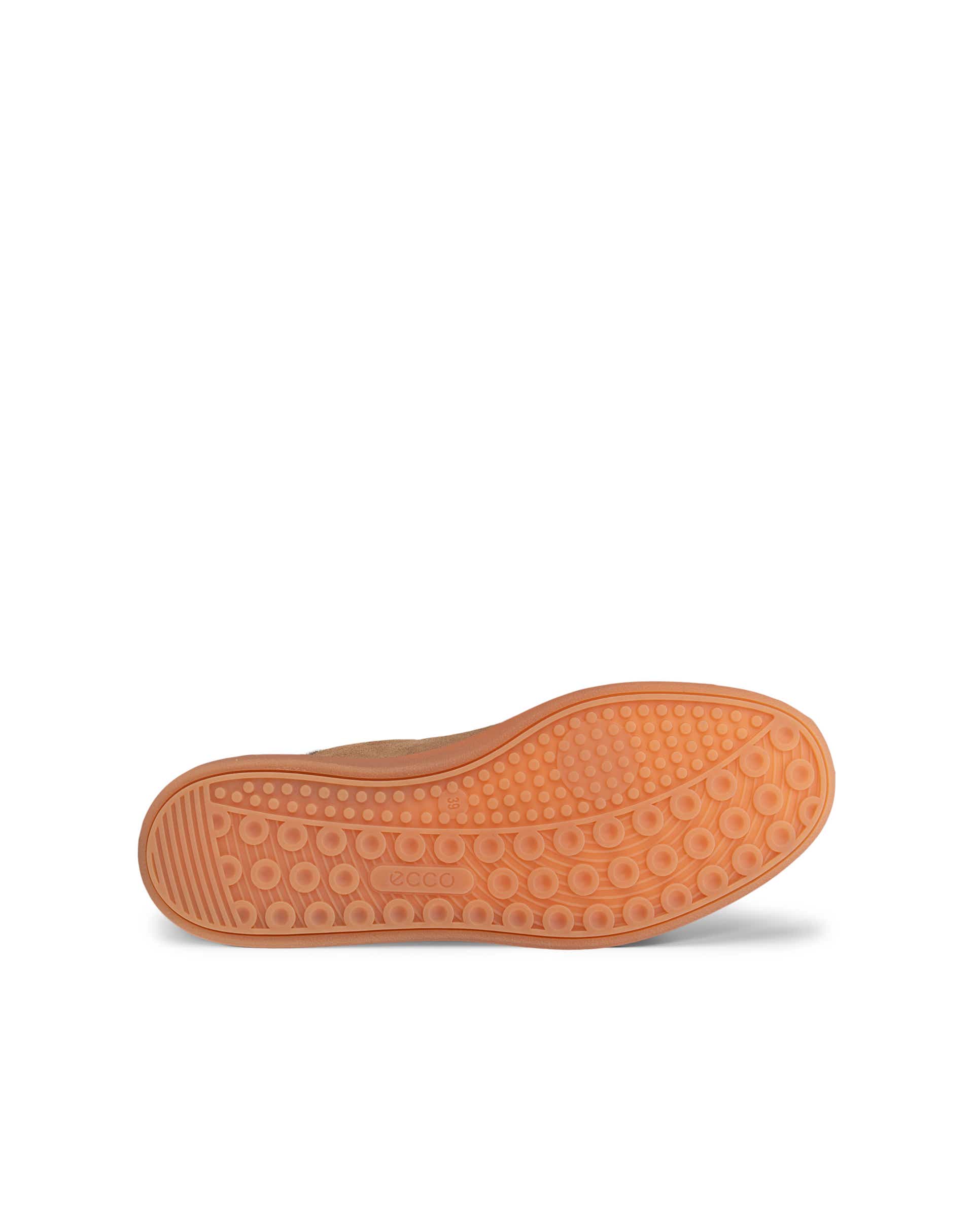 ECCO® SOFT 11 dames suède sneaker - Bruin - Sole