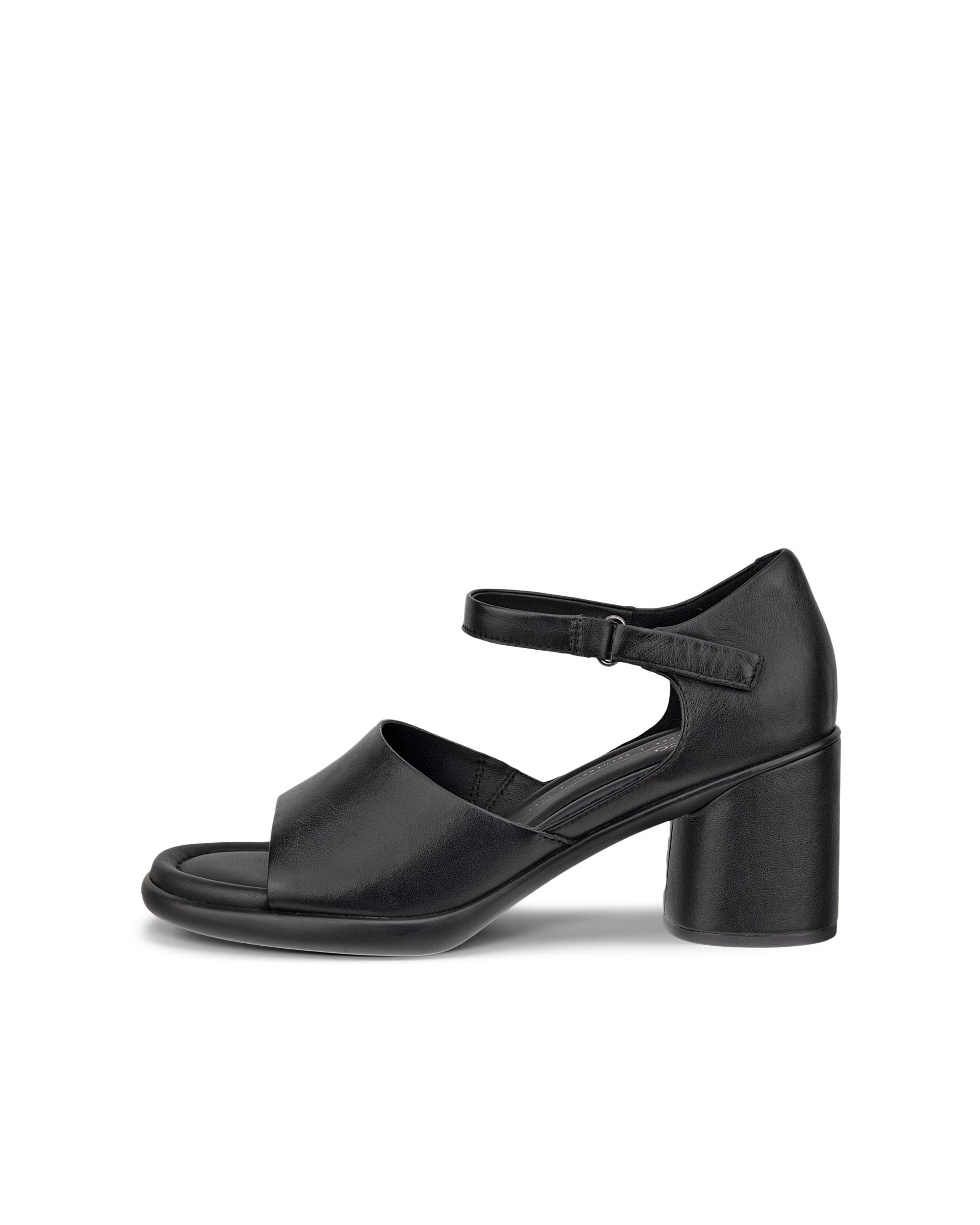 ECCO SCULPTED SANDAL LX 35 ブラック 37 ECCO Sculpted LX 35 ウィメンズ レザーヒールサンダル | ブラック