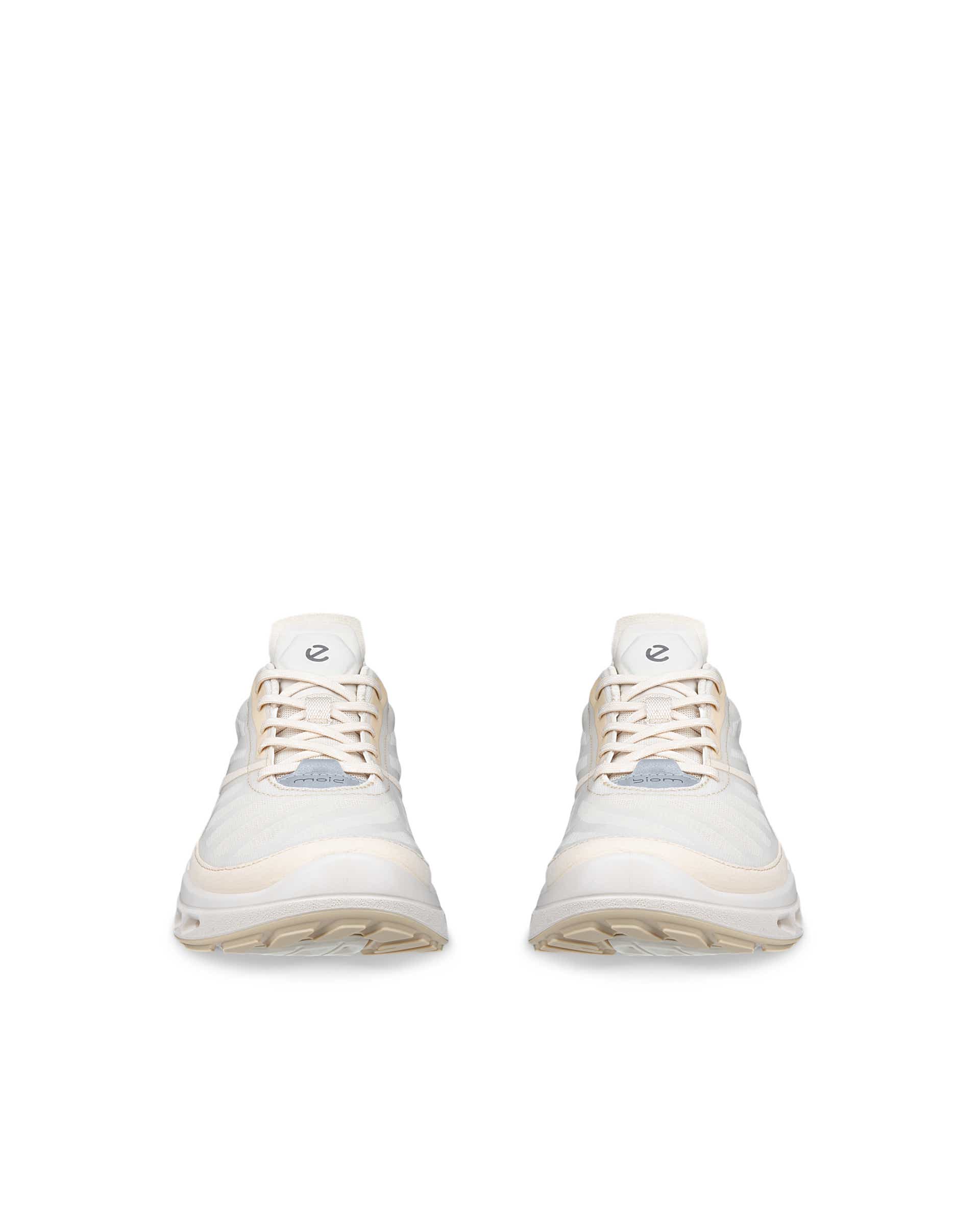 Women's ECCO® Biom 720 Textile Sneaker - Beige - Front pair