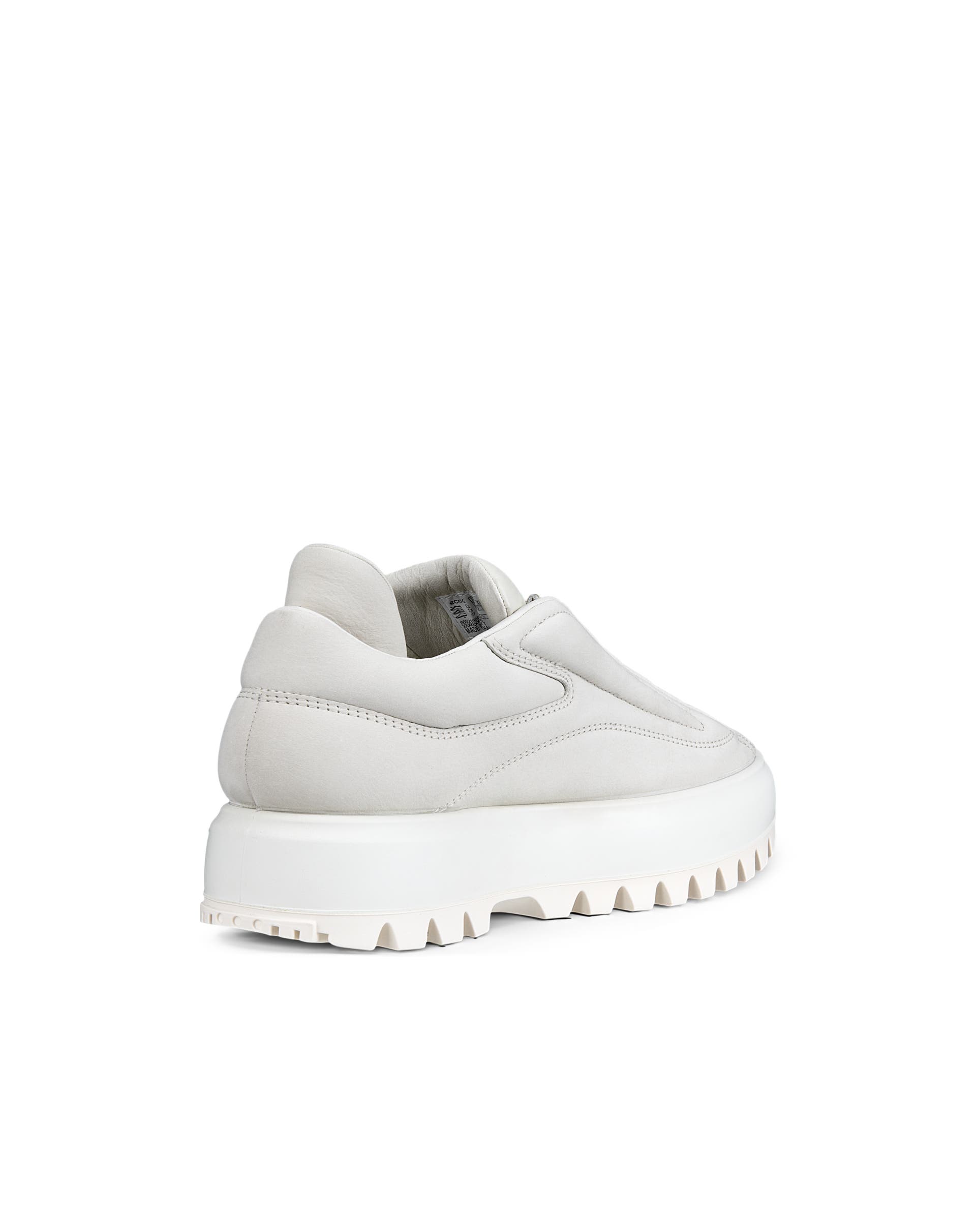 ECCO STREET ACE RAL7000 WOMENS ウィメンズ ヌバックスニーカー - ホワイト - Back