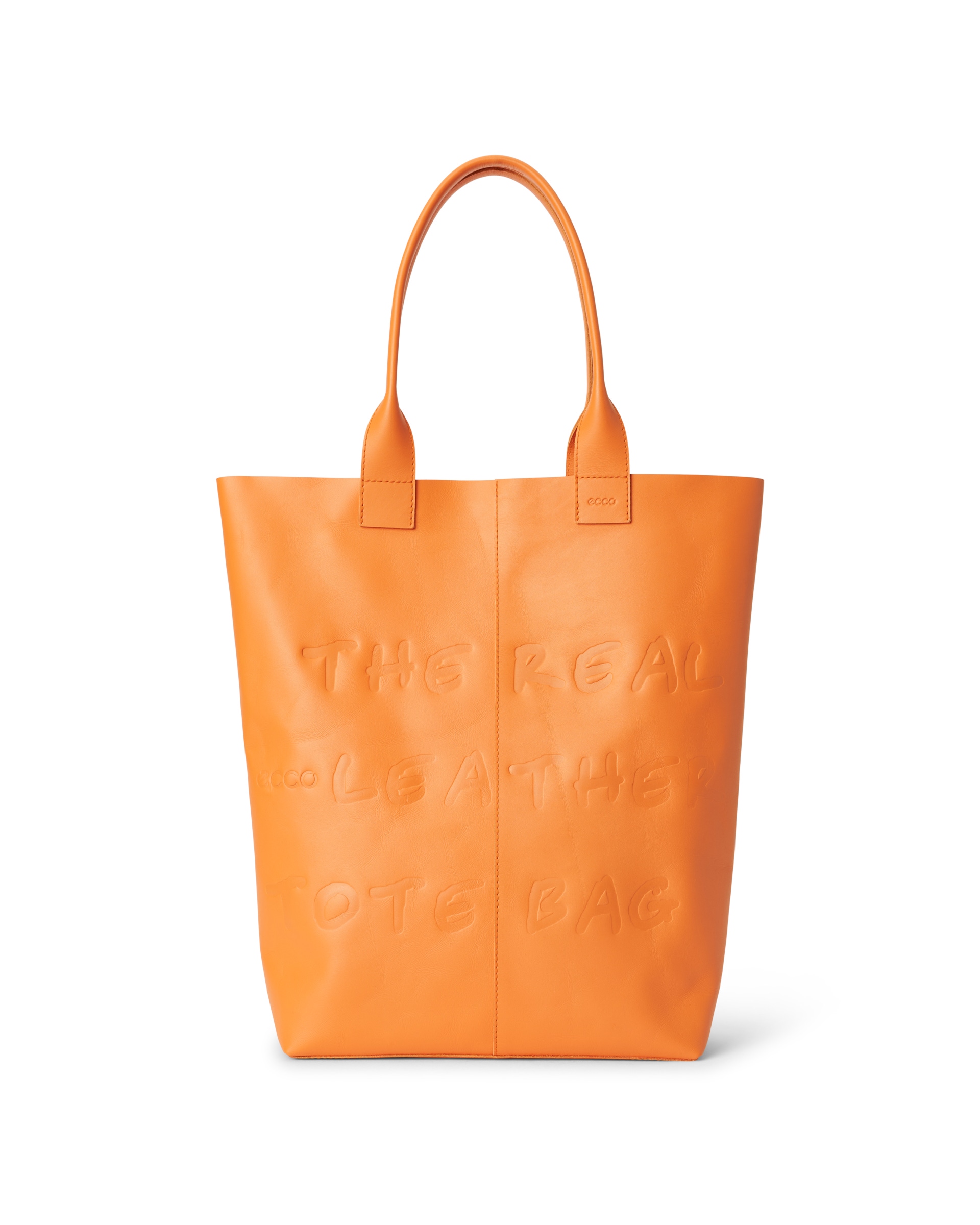 ECCO TOTE REAL LEATHER - オレンジ - Main