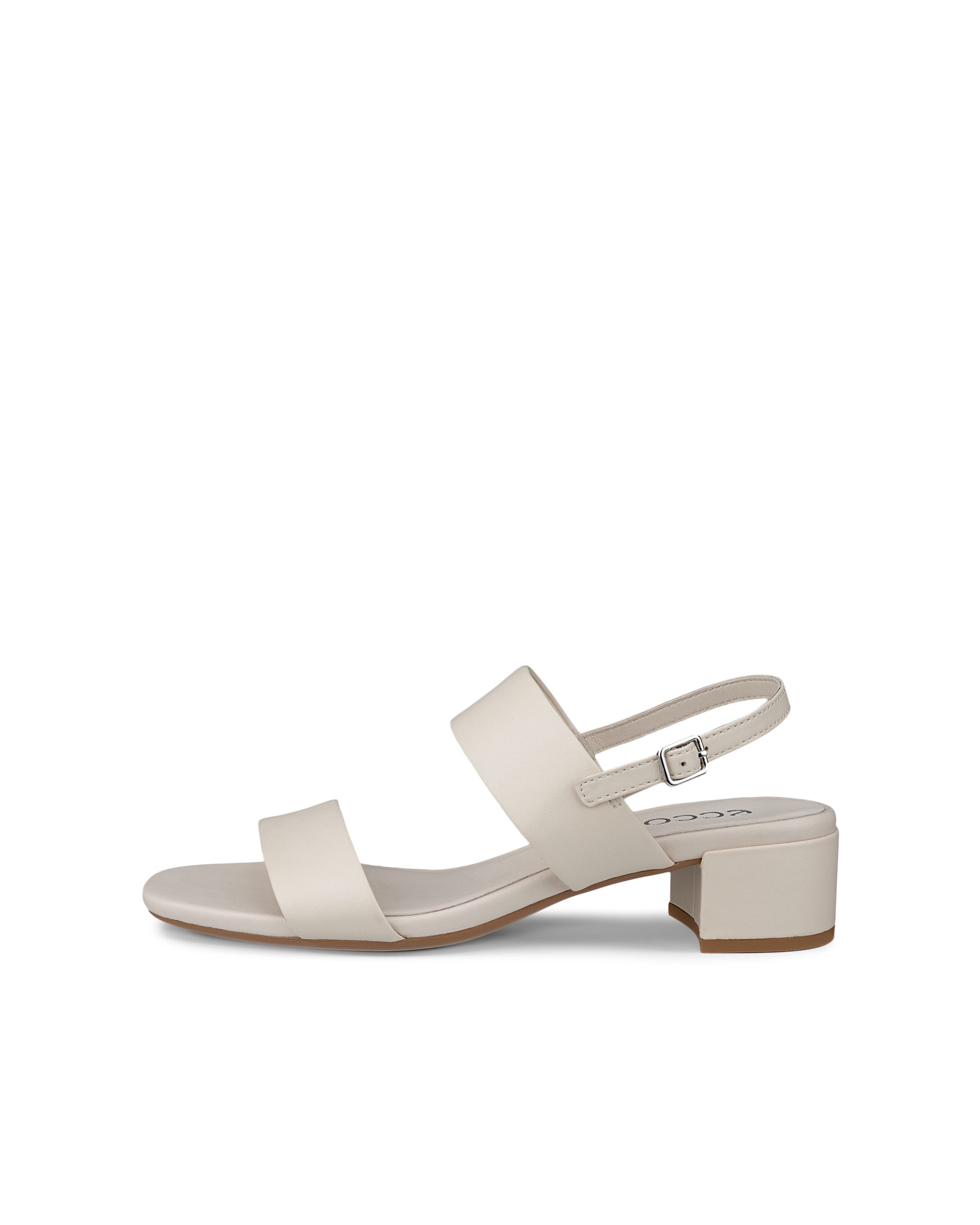 ECCO® LIVA SANDAL 35 Högklackad skinnsandal dam - Beige - Outside