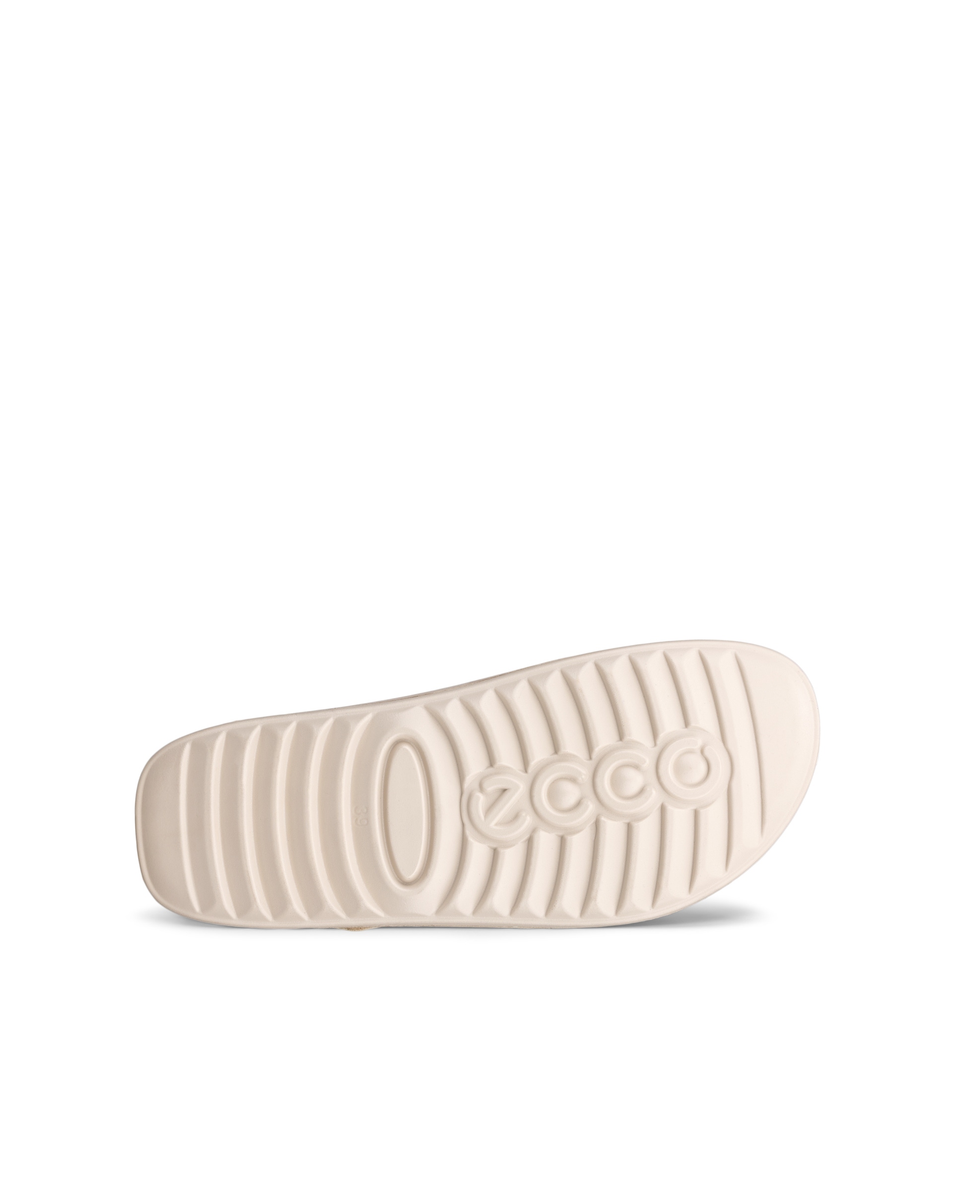 Dámské nubukové páskové sandály ECCO® Cozmo - Béžová - Sole