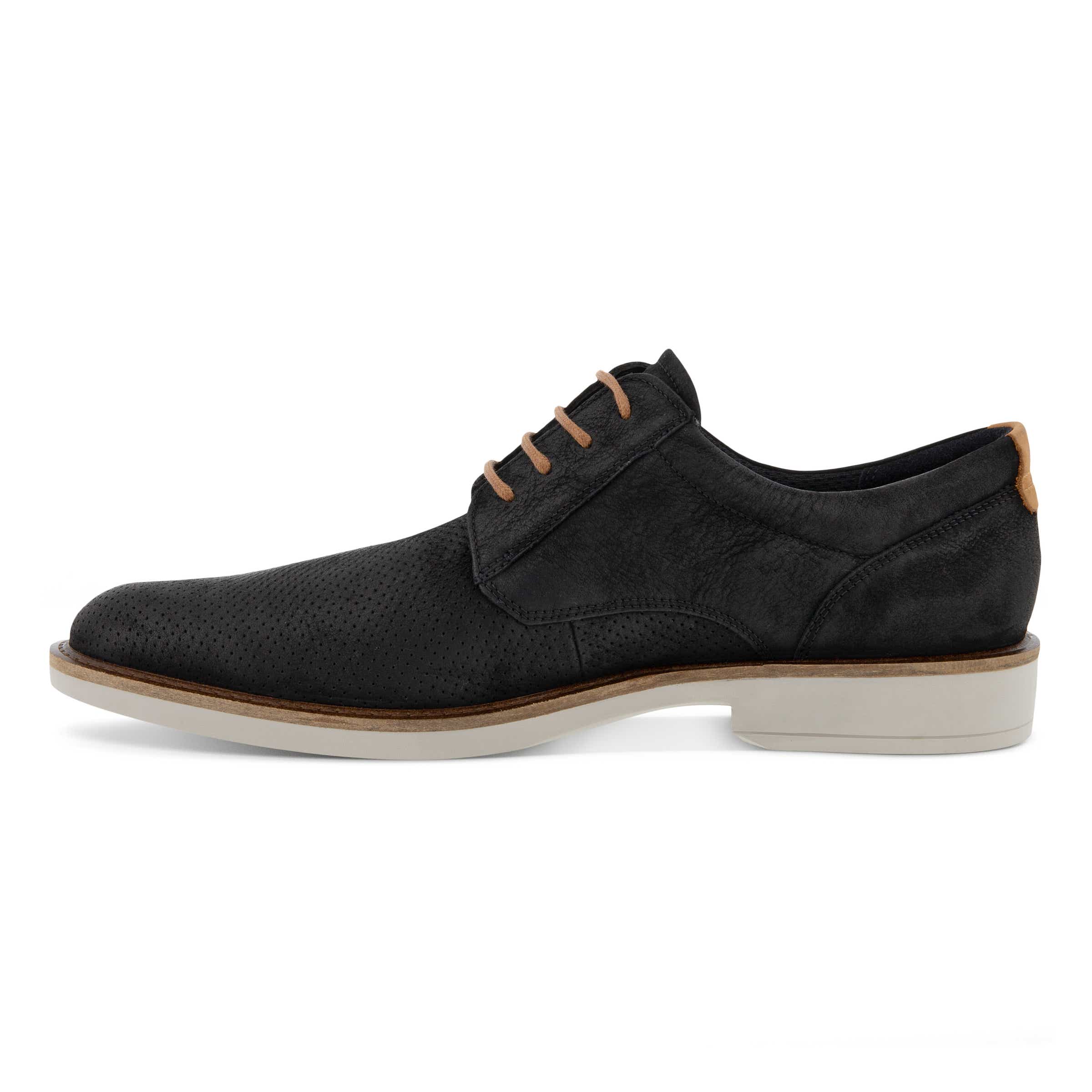 ECCO Biarritz Men's Derby Shoe - Black - Inside