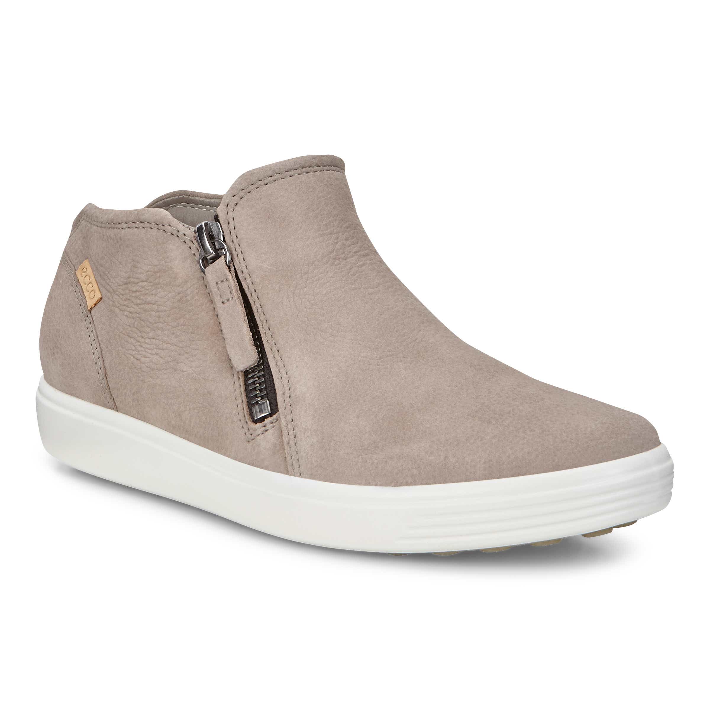 ECCO Women's Soft 7 Ankle Boots - Grey - Main