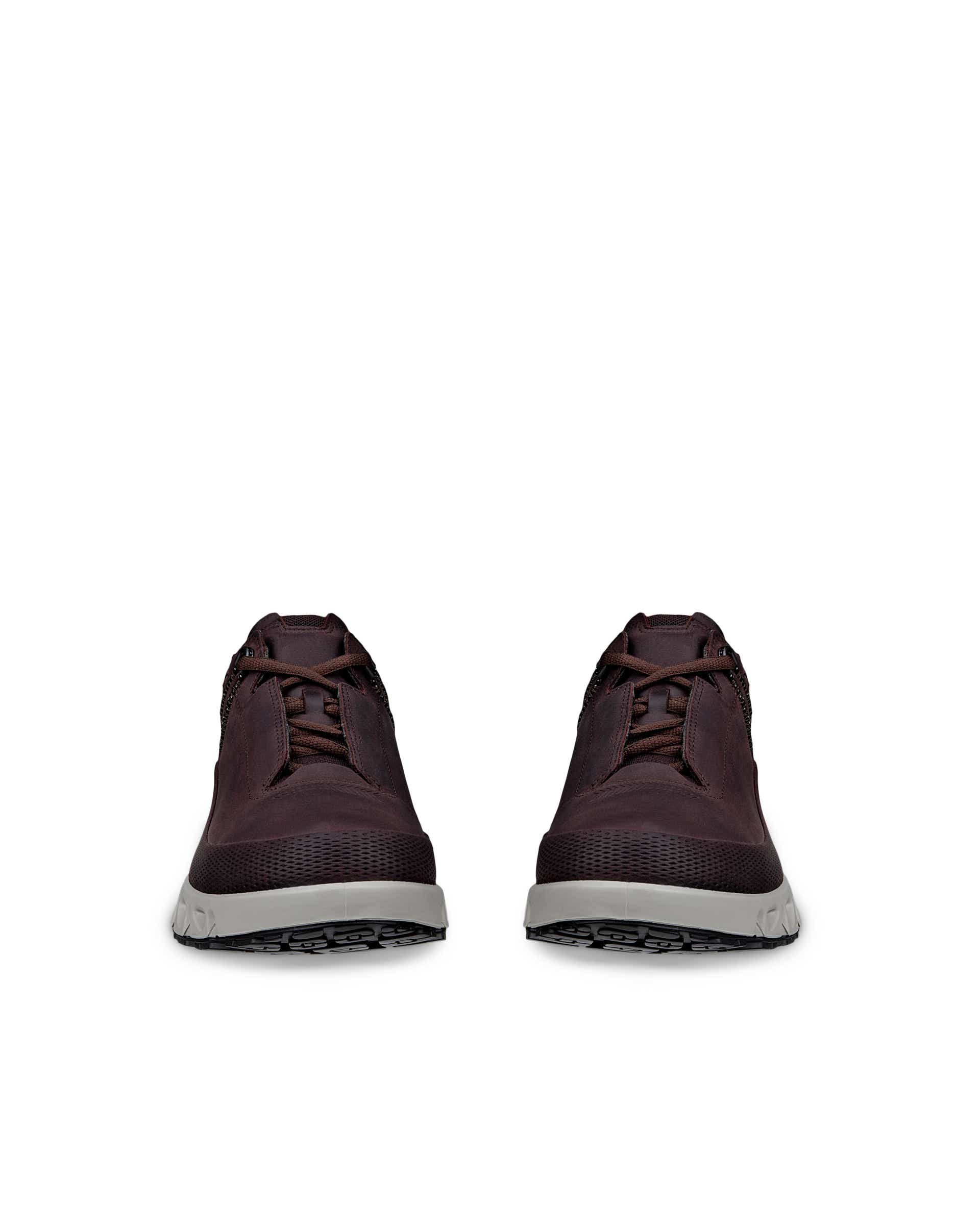 ECCO® MULTI-VENT heren nubuck Gore-Tex schoen - Bruin - Front pair