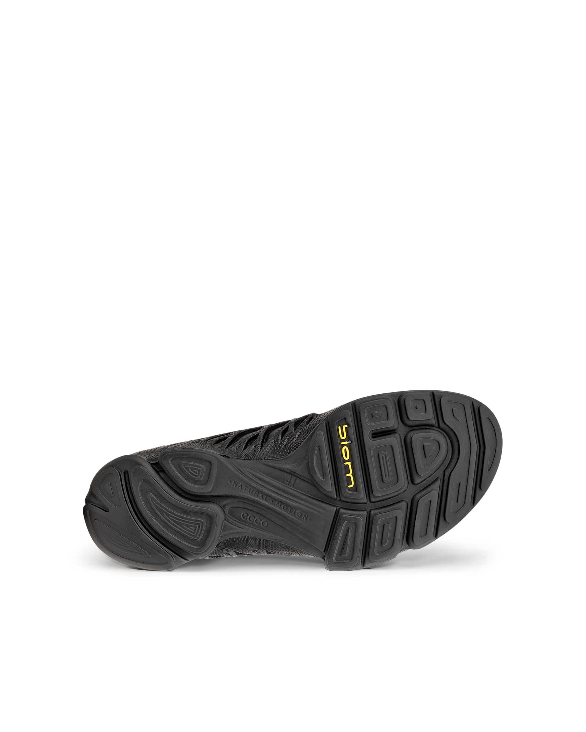 ECCO® Biom AEX chaussure en cuir pour homme - Noir - Sole