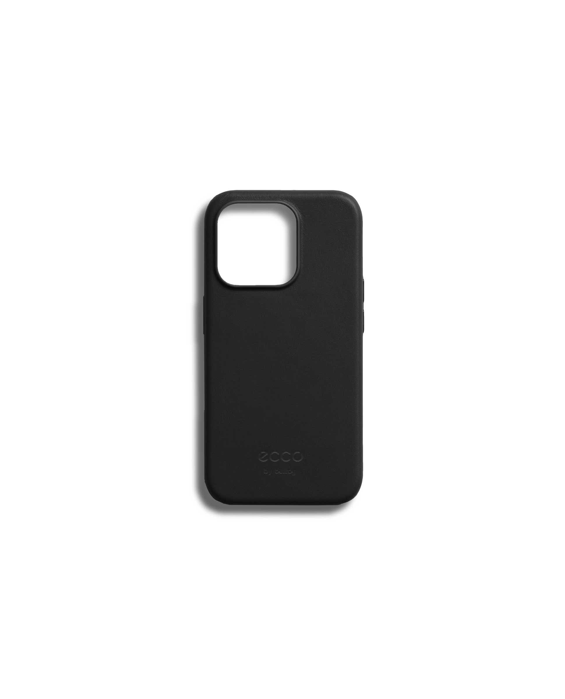 ECCO X Bellroy Phone Case 15 Pro レザースマホケース - ブラック - Main
