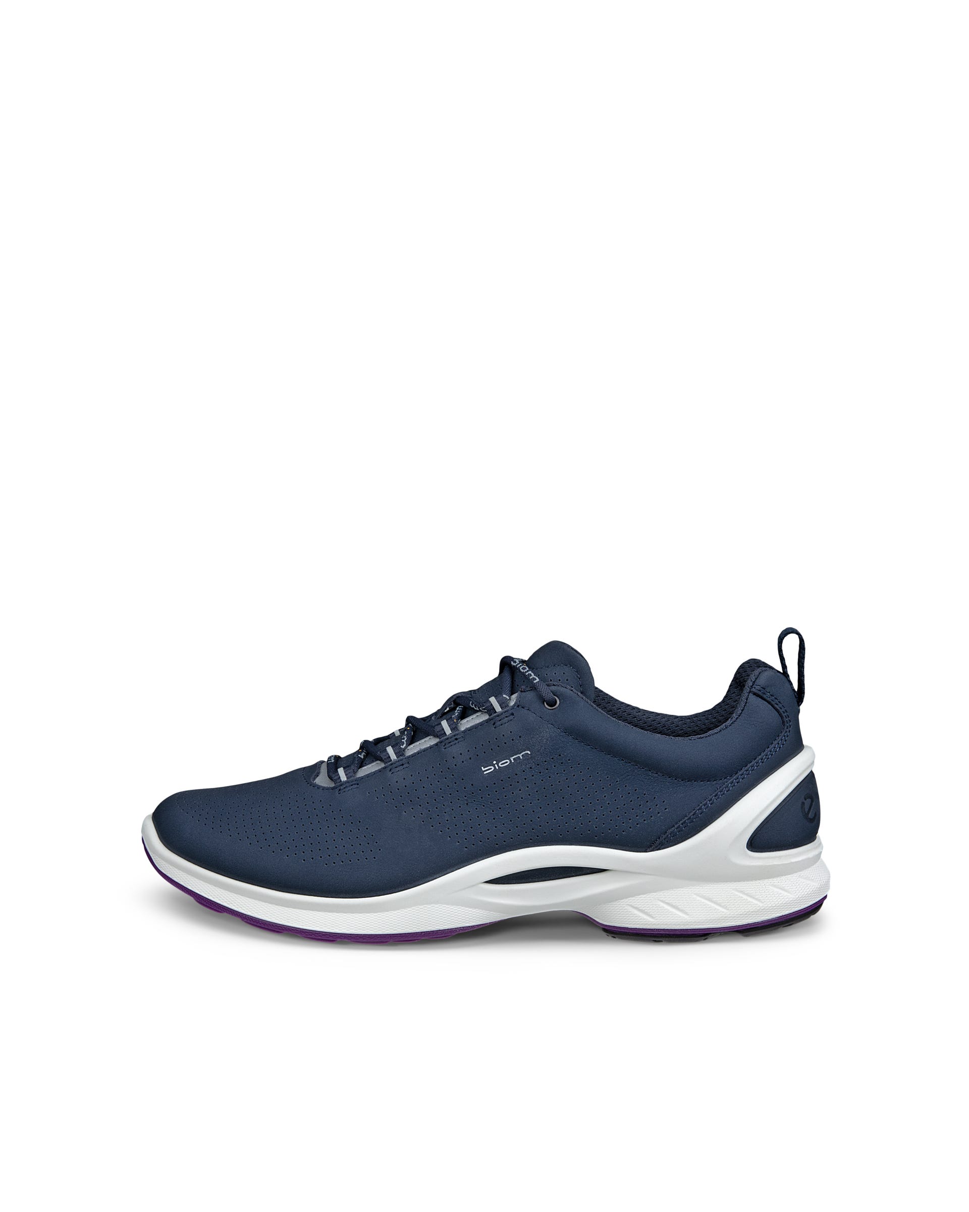 ECCO® BIOM FJUEL sneakers i nubuck til damer - Blå - Outside