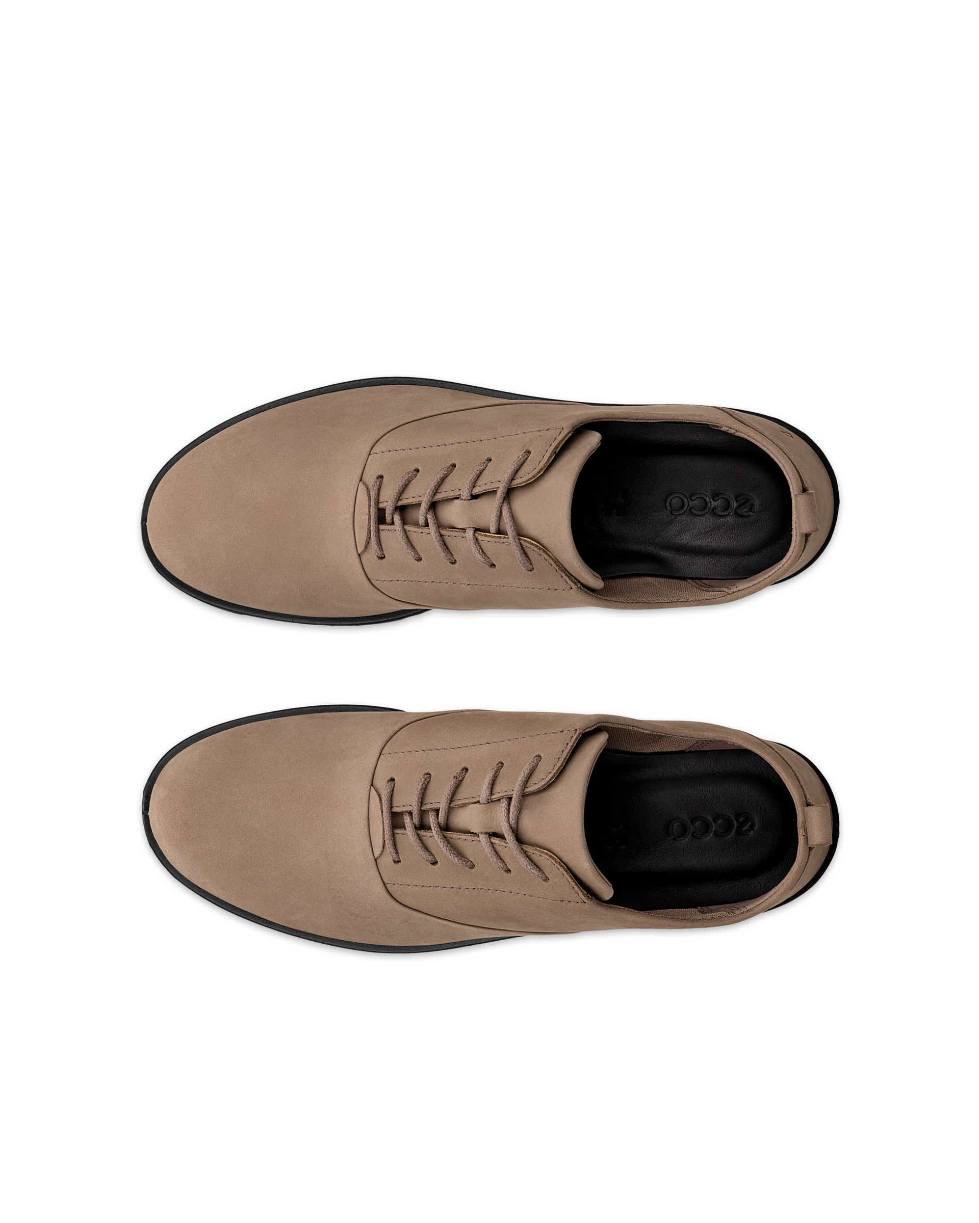 ECCO® BELLA dames nubuck loafer - Bruin - Top left pair