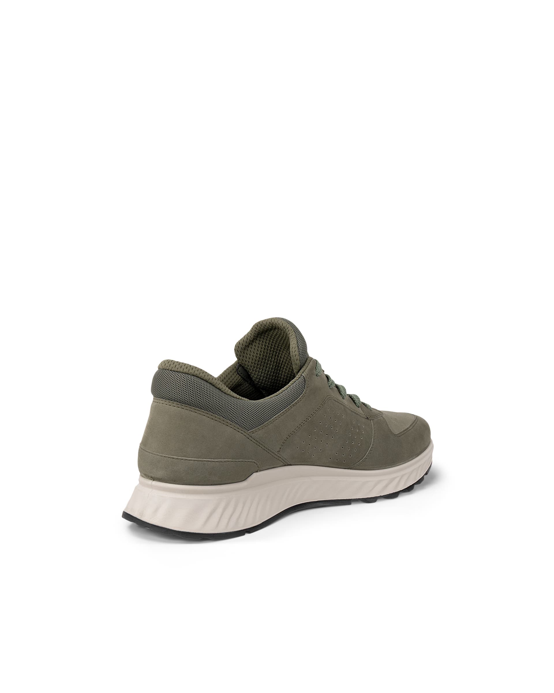 Pánske nubukové tenisky ECCO® EXOSTRIDE - Zelená - Back