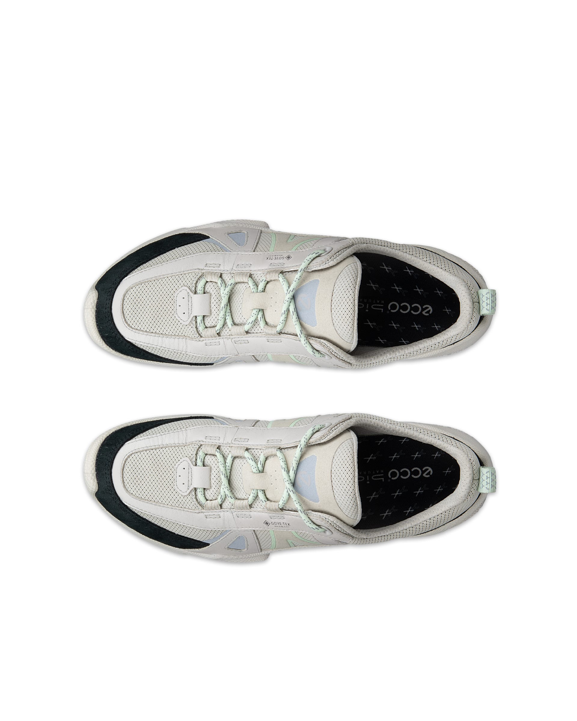 ECCO BIOM C-TRAIL WOMEN'S SNEAKER - Grey - Top left pair