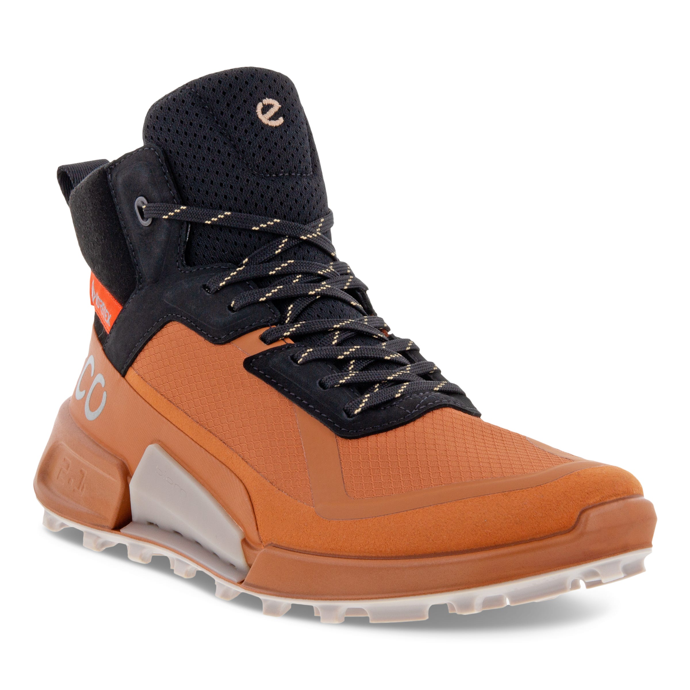 ECCO® Biom 2.1 X Mountain Hög hikingsko i textil med Gore-Tex dam - Brun - Outside