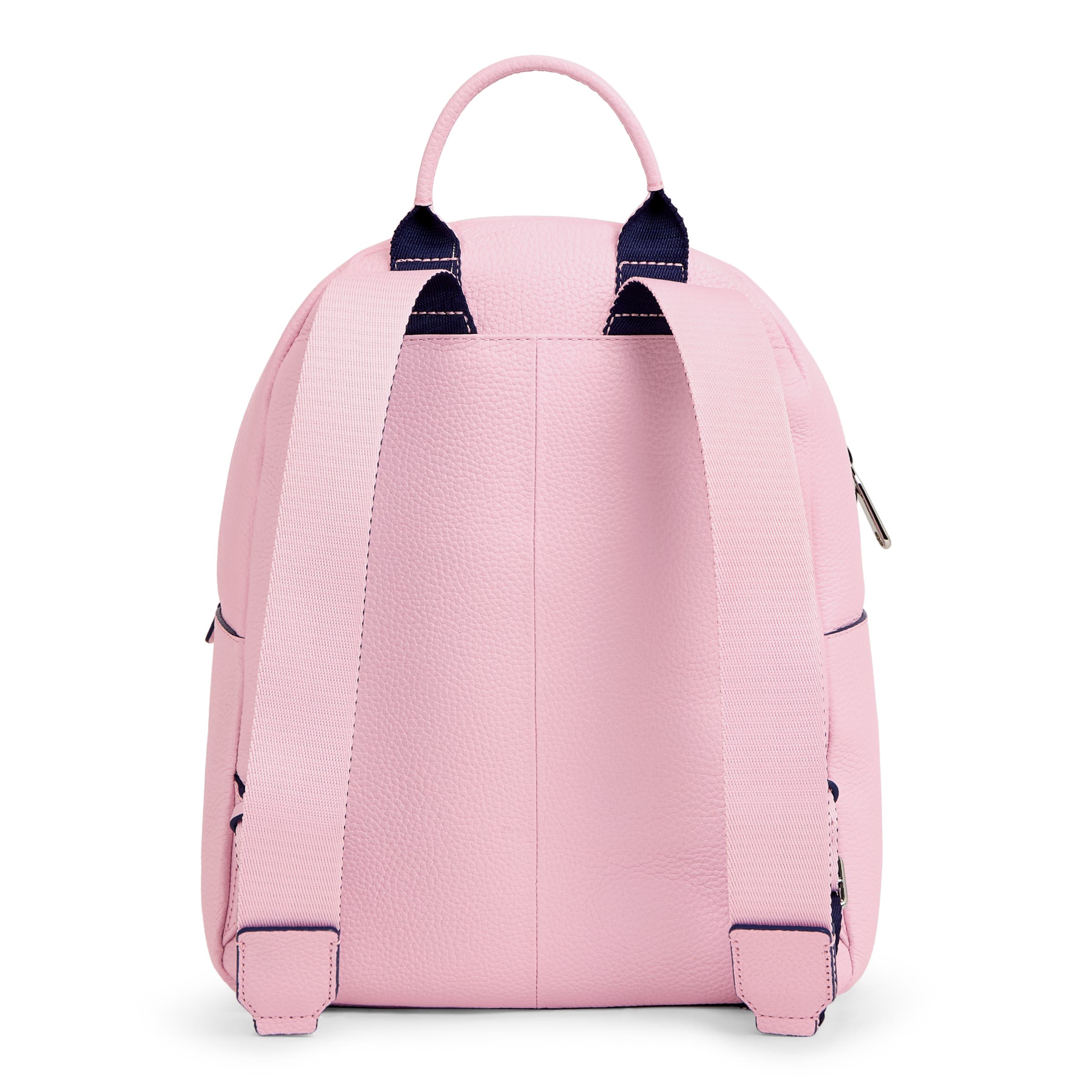 ECCO® Round Pack Small Leather Small Backpack - Pink - Back
