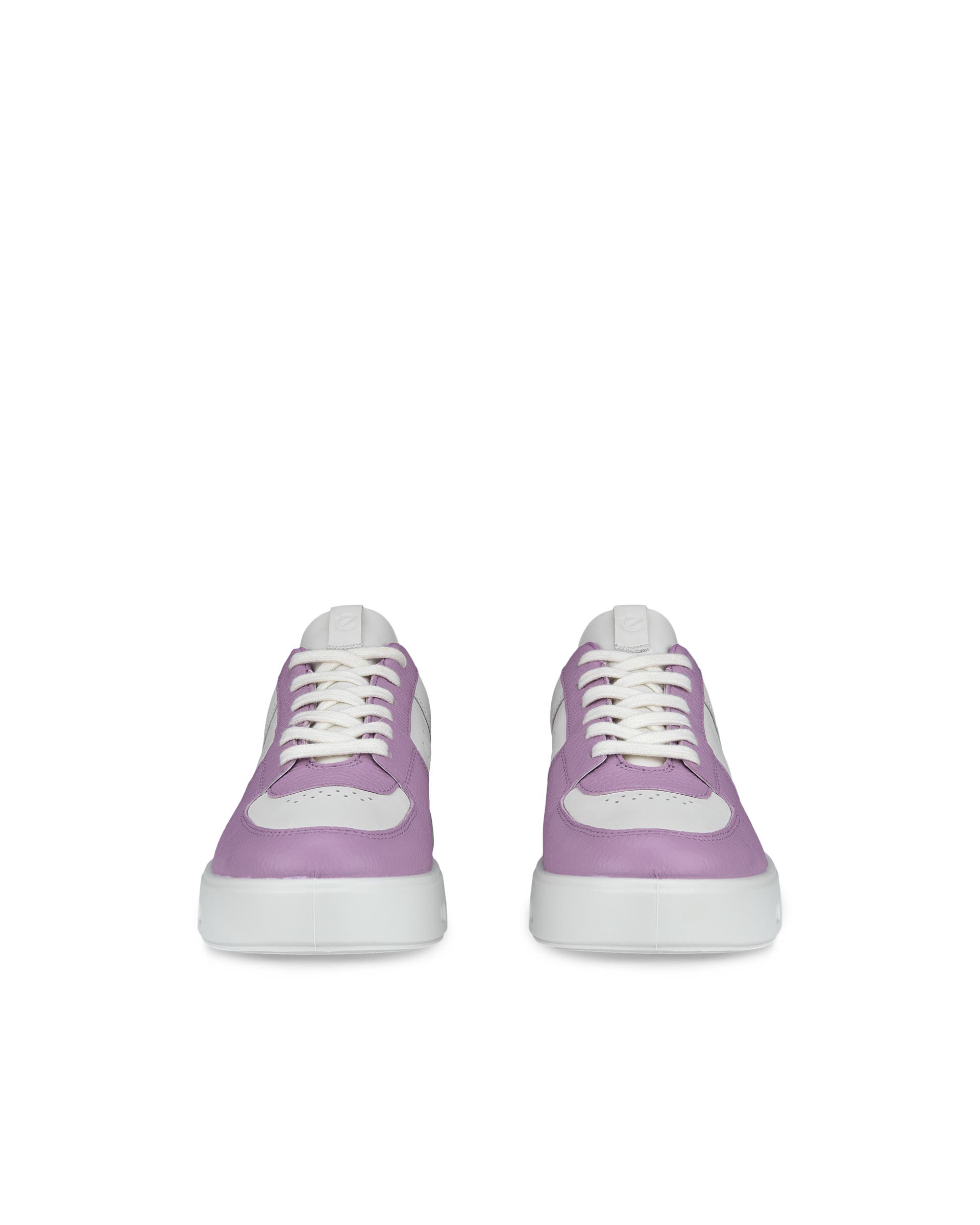 ECCO® Street 720 baskets en cuir Gore-Tex pour femme - Violet - Front pair