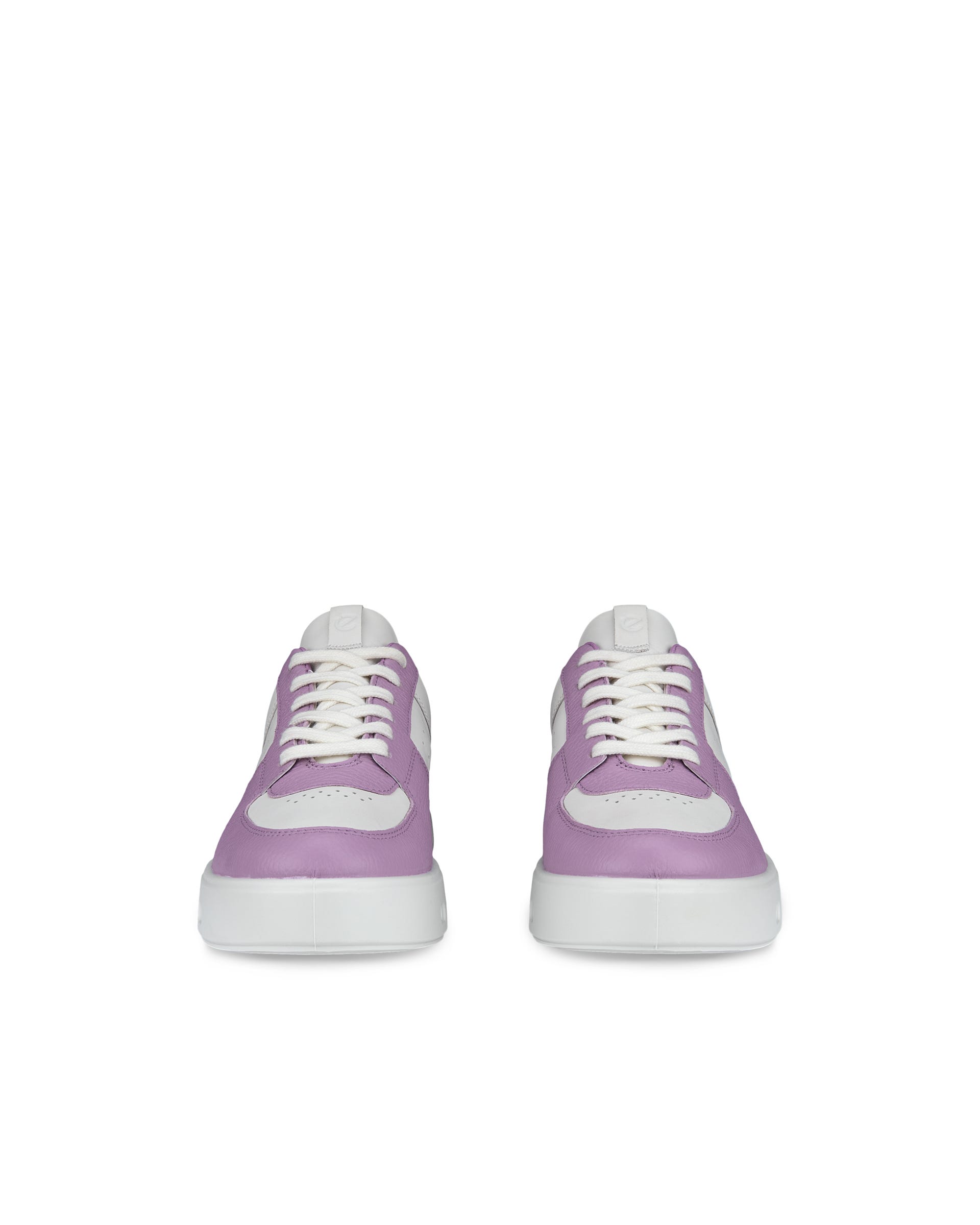 ECCO® Street 720 baskets en cuir Gore-Tex pour femme - Violet - Front pair
