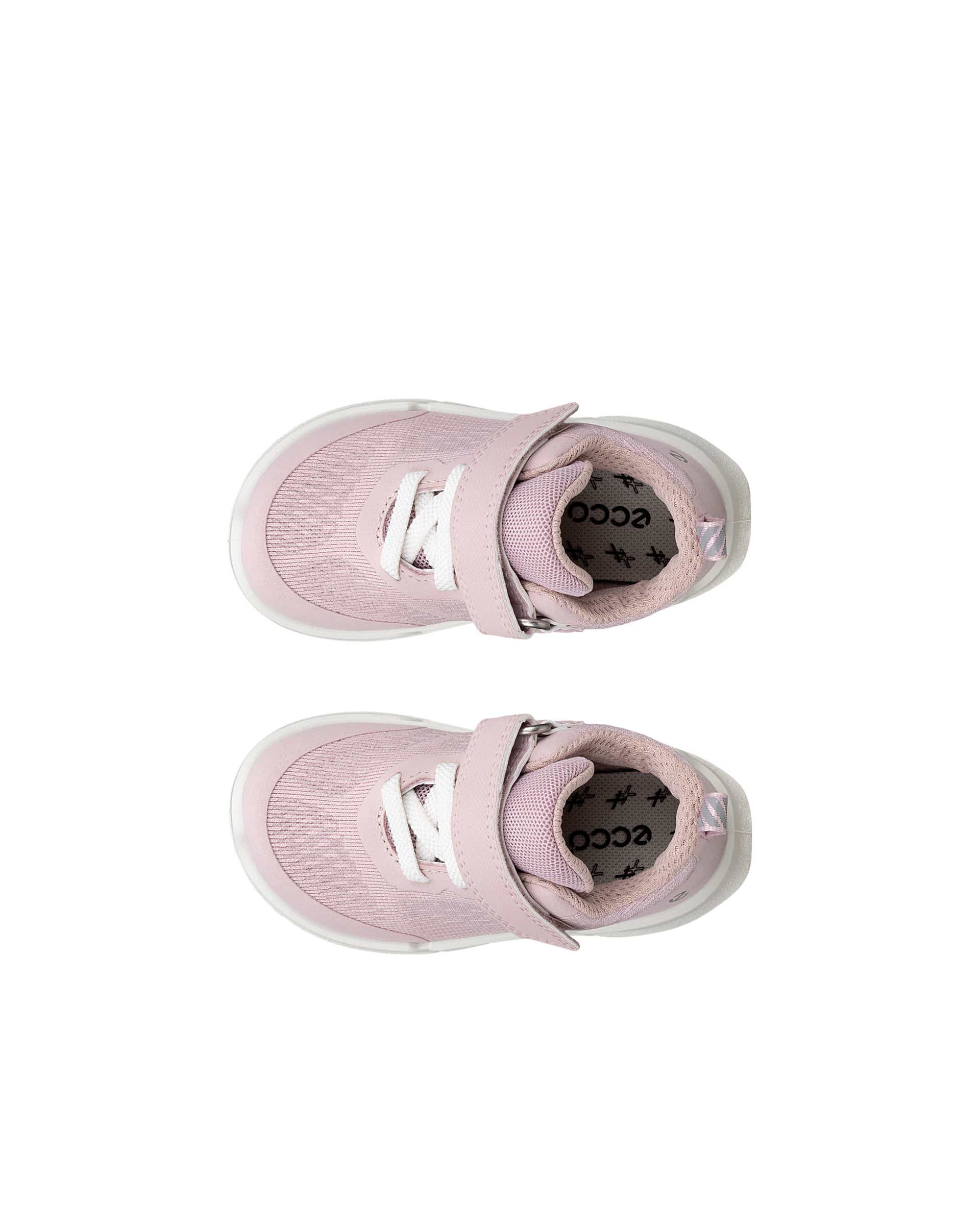 ECCO® BIOM 2.2 Infant Kinder Outdoor-Schuh aus Textil - Rosa - Top left pair
