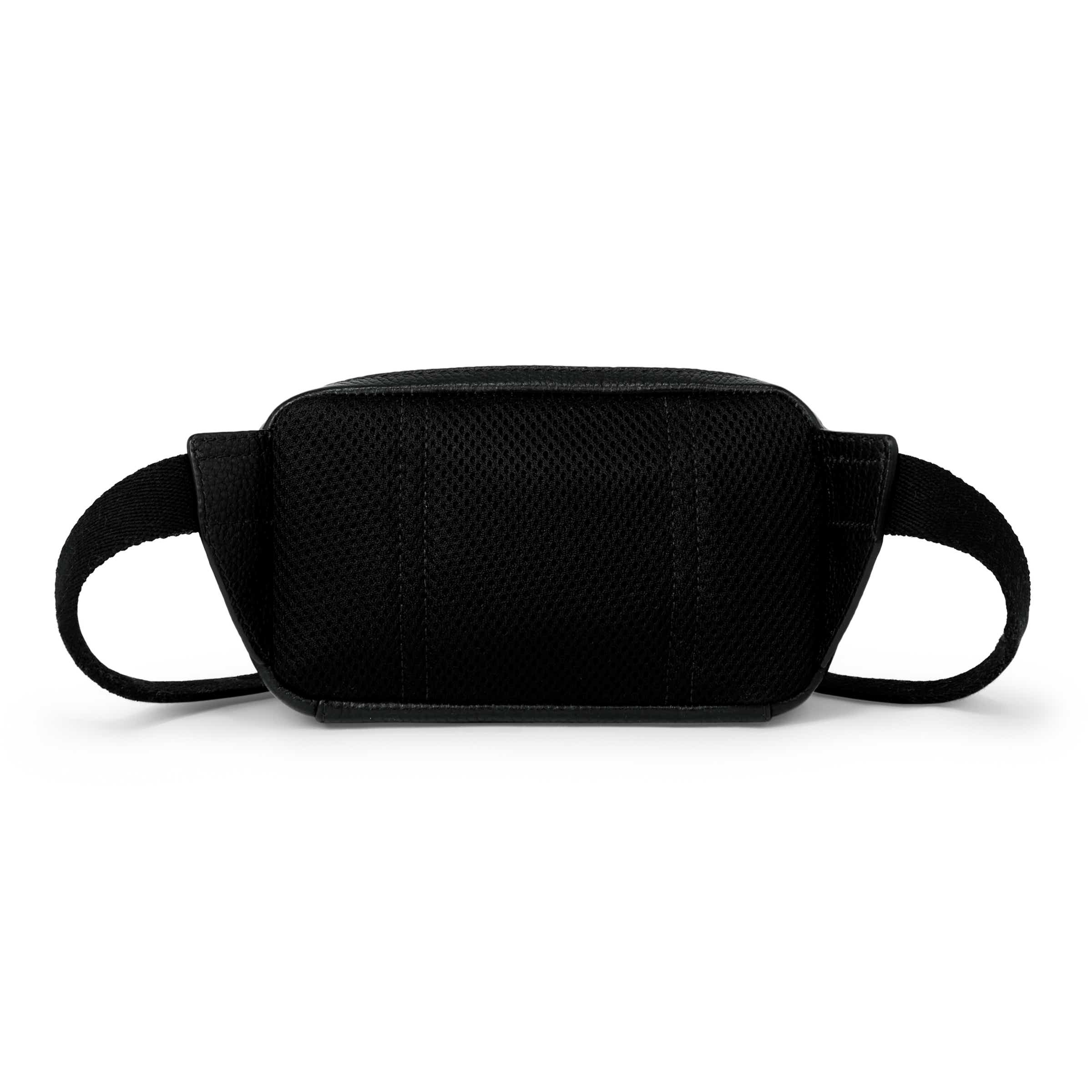 ECCO® Waist Leather Waist Bag - Black - Back