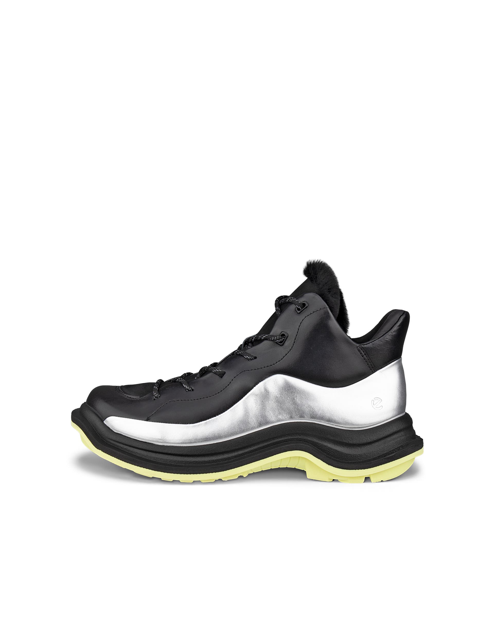 ECCO OFFROAD WOMEN ウィメンズ レザーレースアップシューズ - ブラック - Outside