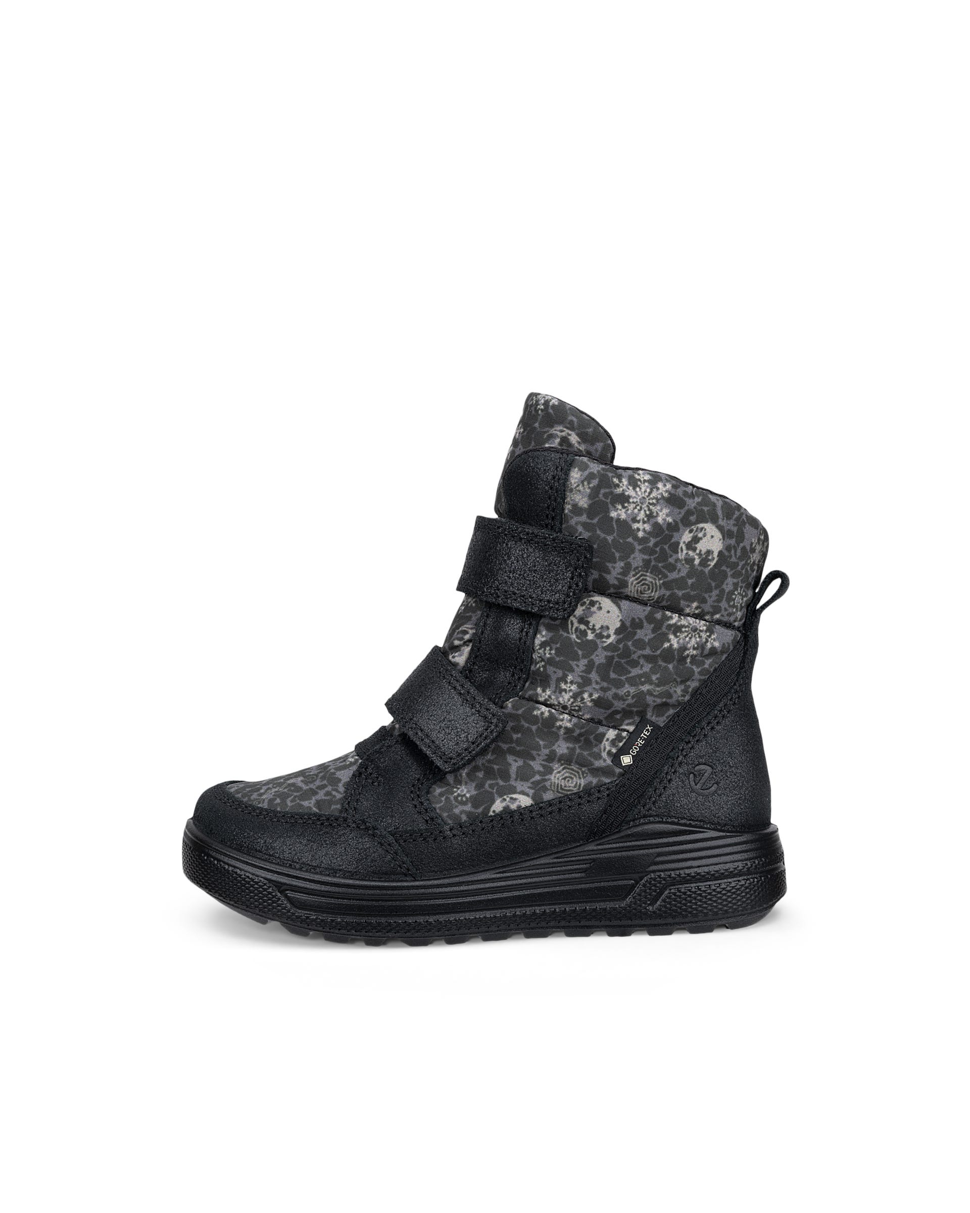 ECCO® URBAN SNOWBOARDER Gore-Tex vinterstøvle i ruskind til børn - Sort - Outside