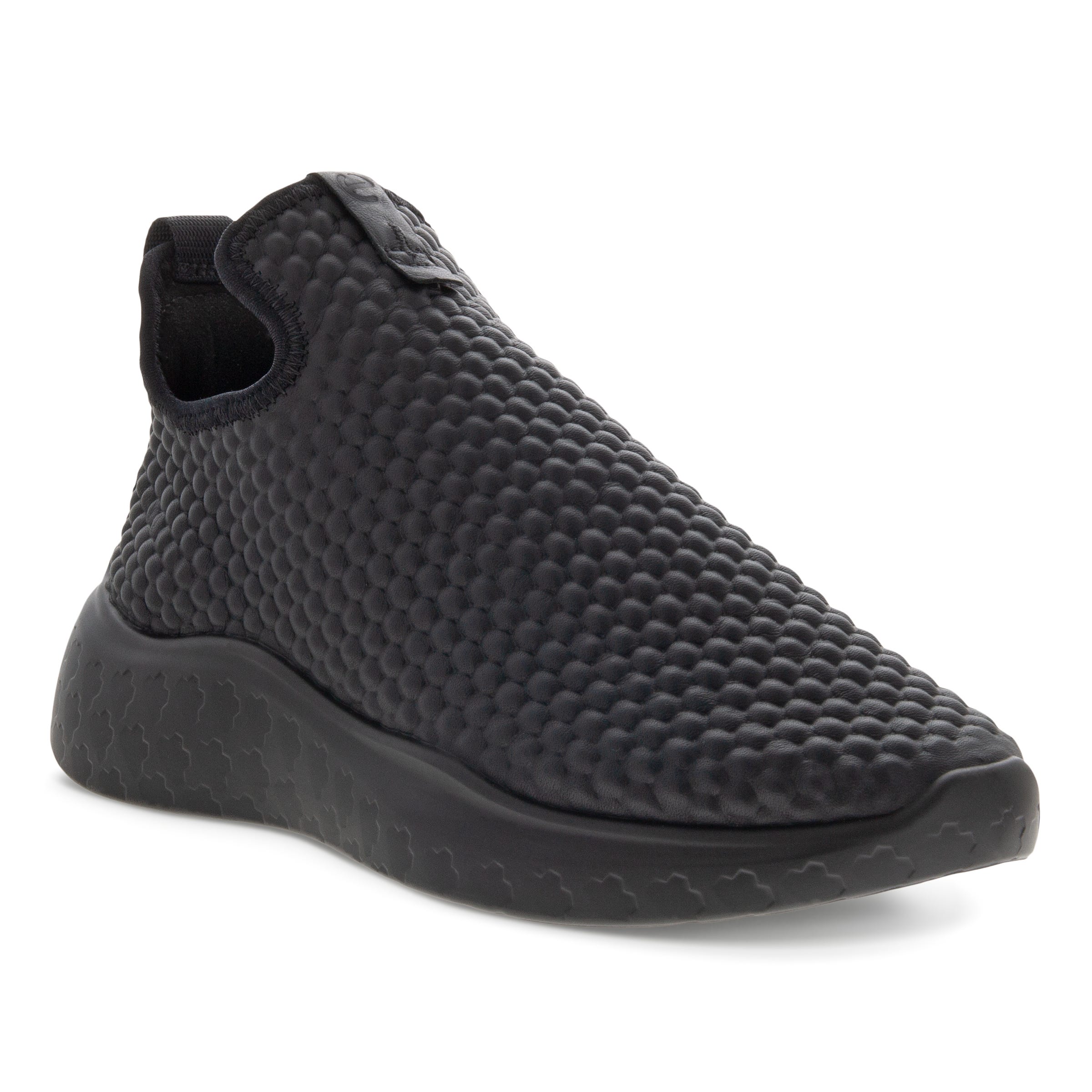 ECCO Therap ウィメンズ レザースリッポンスニーカー | ブラック