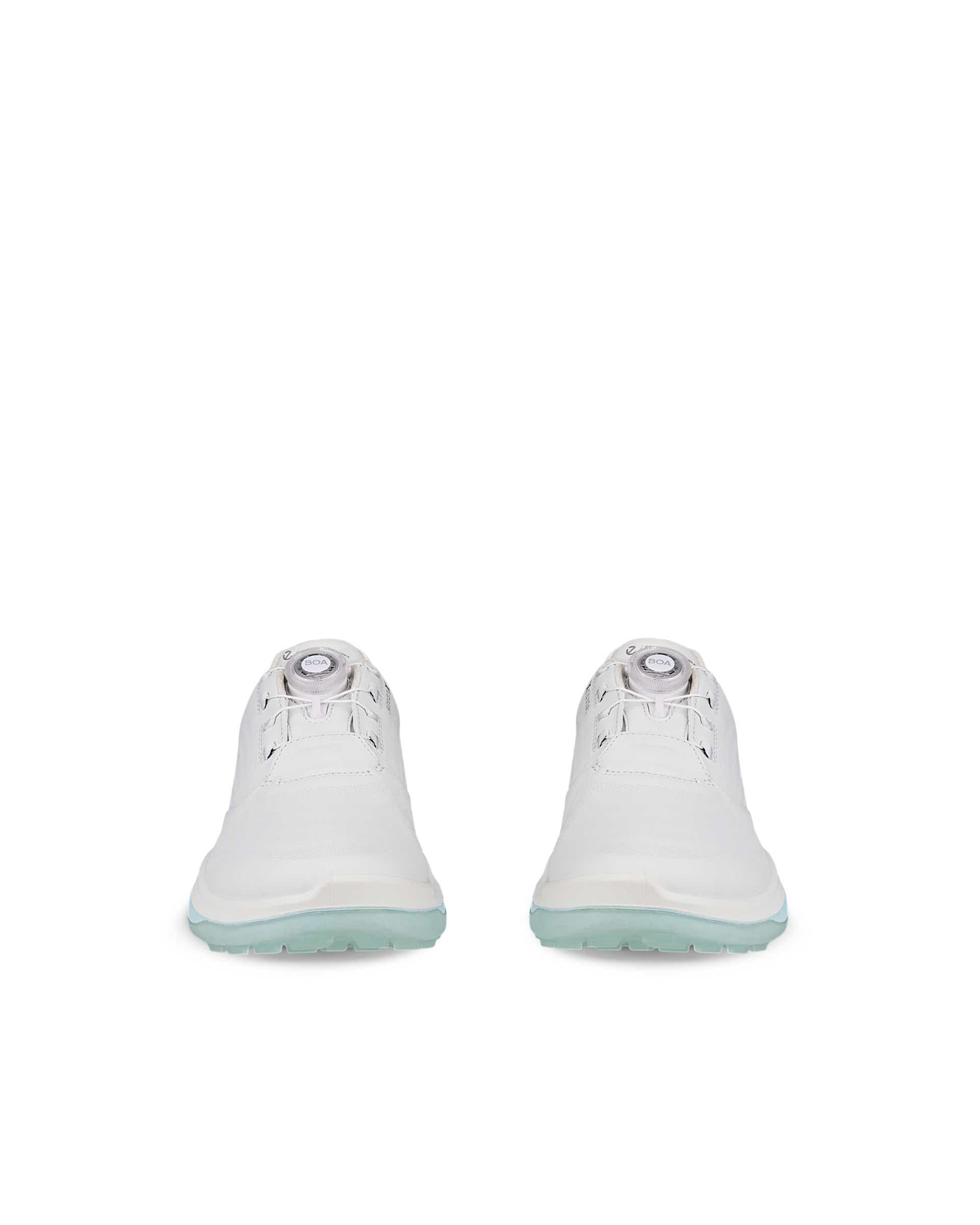 ECCO® Golf LT1 Damen Wasserdichte Golfschuh aus Leder - Weiß - Front pair