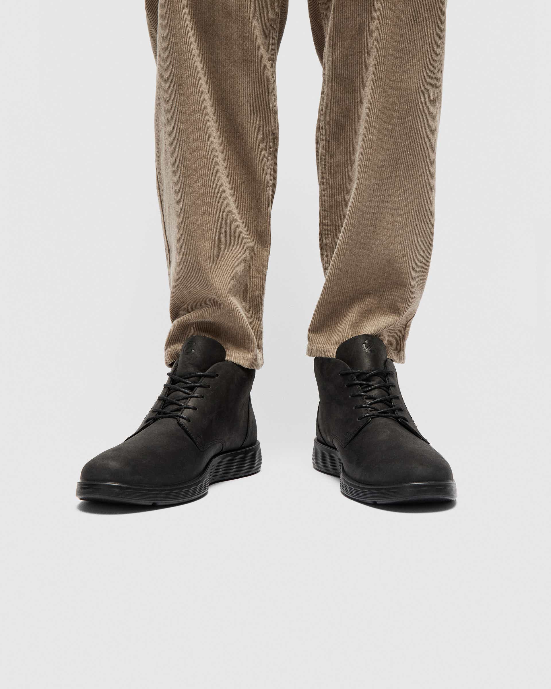 ECCO® S Lite Hybrid muške čizme chukka od Gore-Texa - Crna - Lifestyle image-1