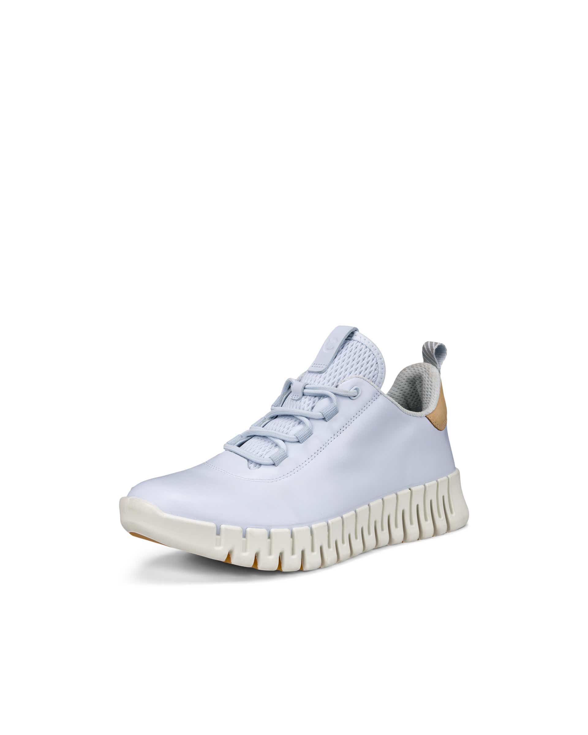 Zapatillas de piel ECCO® Gruuv para mujer - Azul - Main