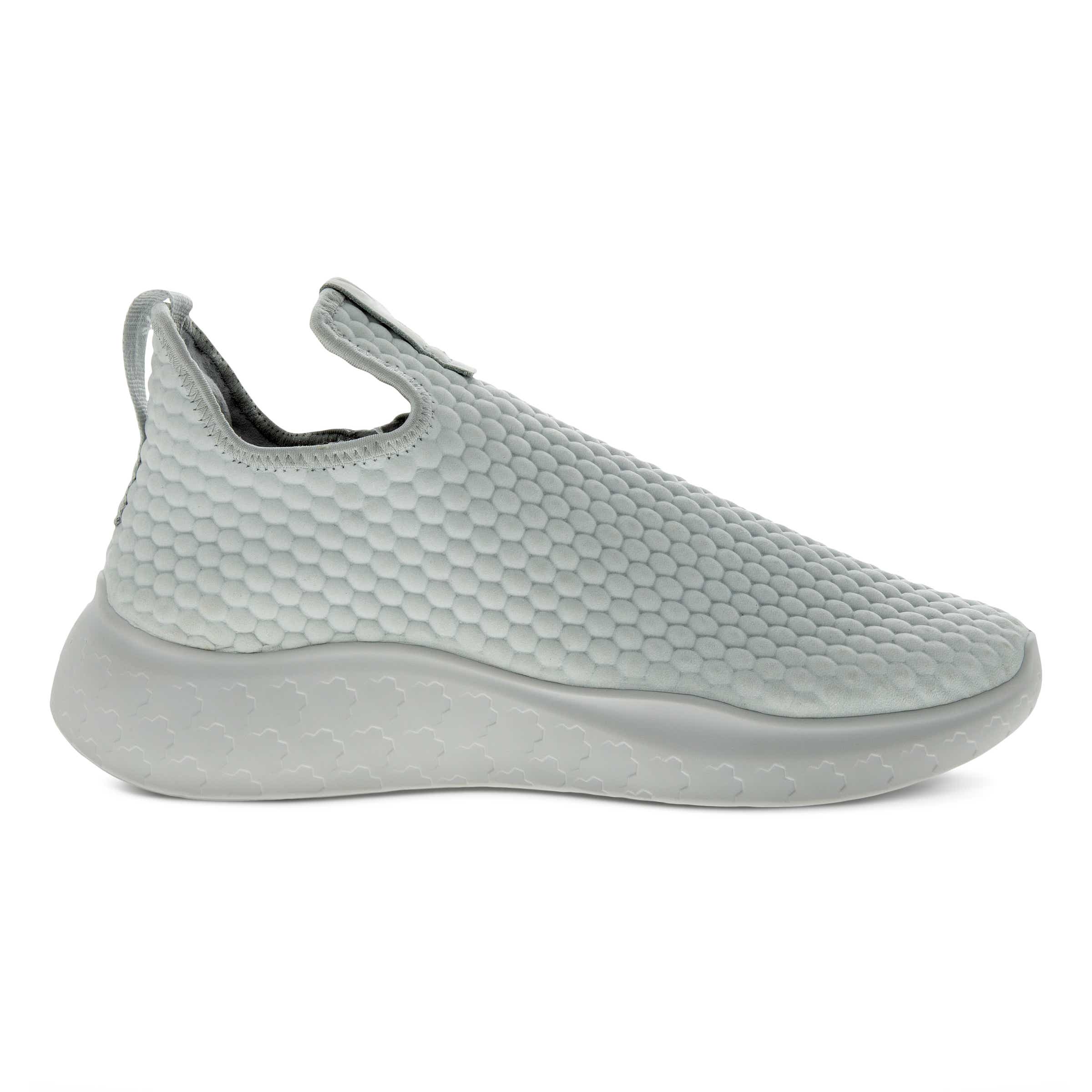 ECCO Therap メンズ ヌバックスリッポンスニーカー - ブラック - Outside