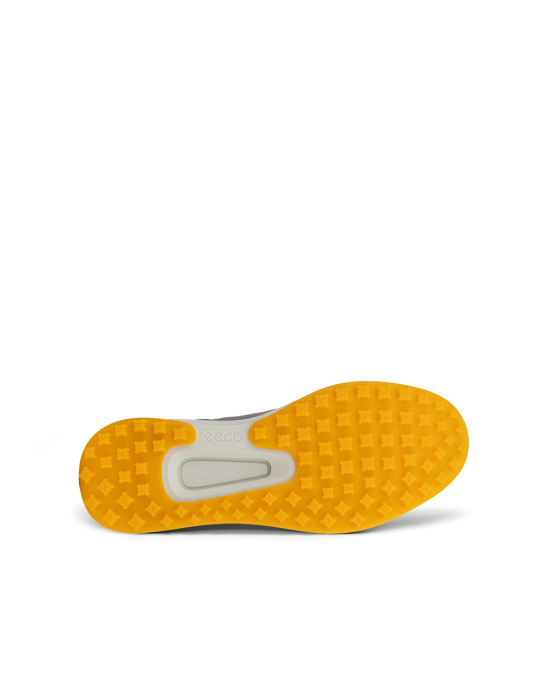 Men's ECCO® Golf Core Leather Golf Shoe - Gray - Sole