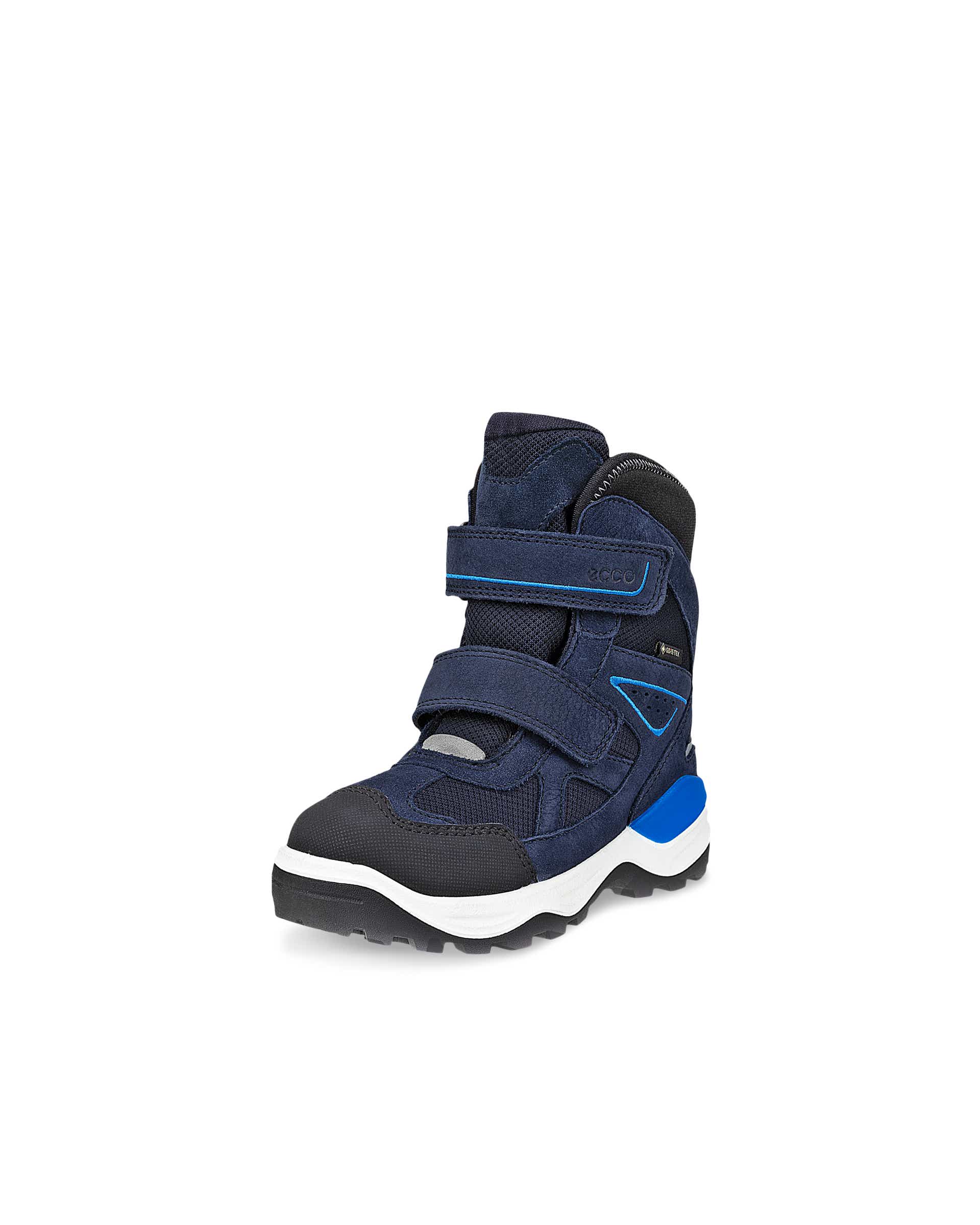 ECCO® Snow Mountain dječje zimske čizme od nubuka Gore-Tex - Plava - Main