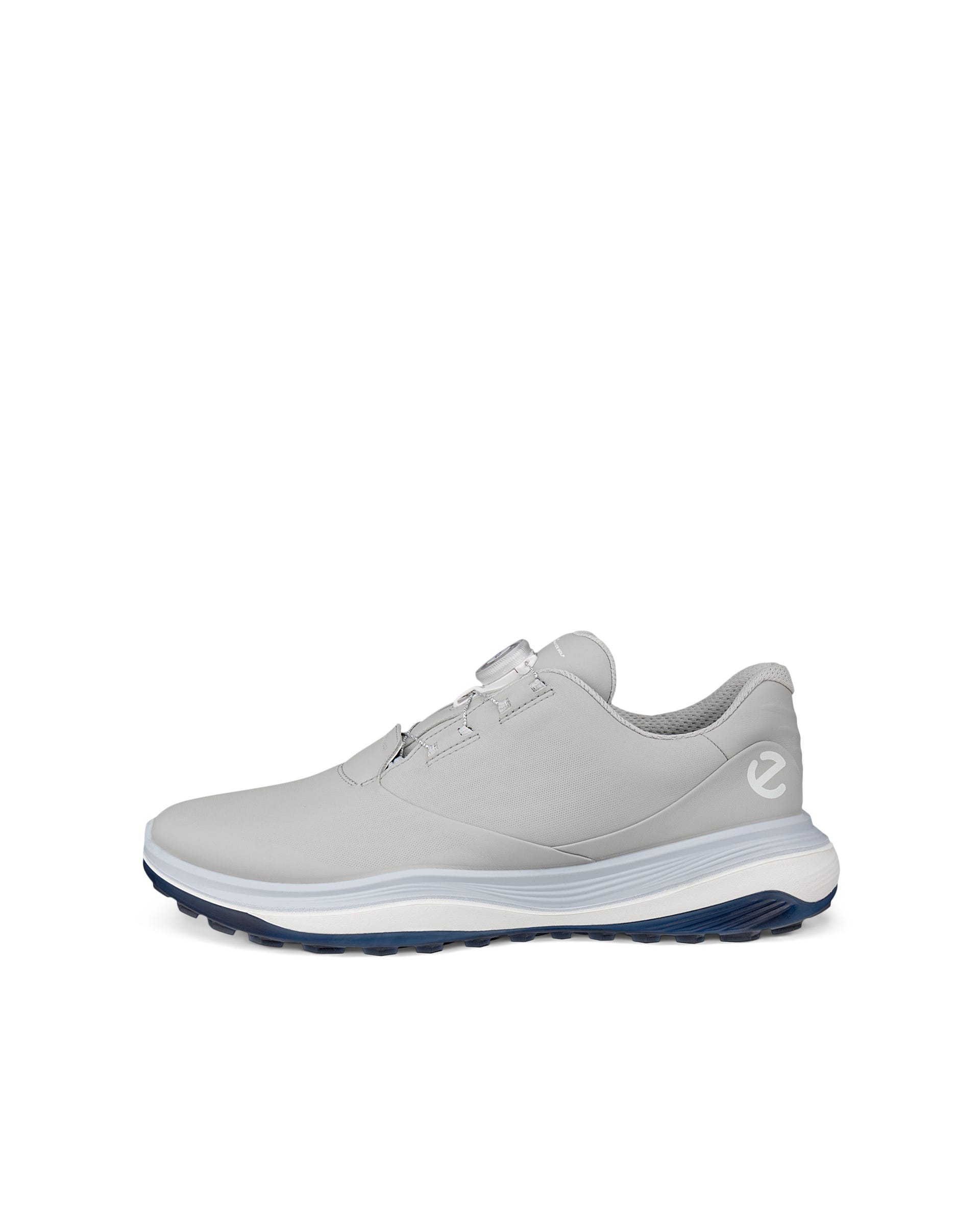 ECCO GOLF LT1 BOA Men メンズ レザーウォータープルーフゴルフシューズ - グレー - Outside