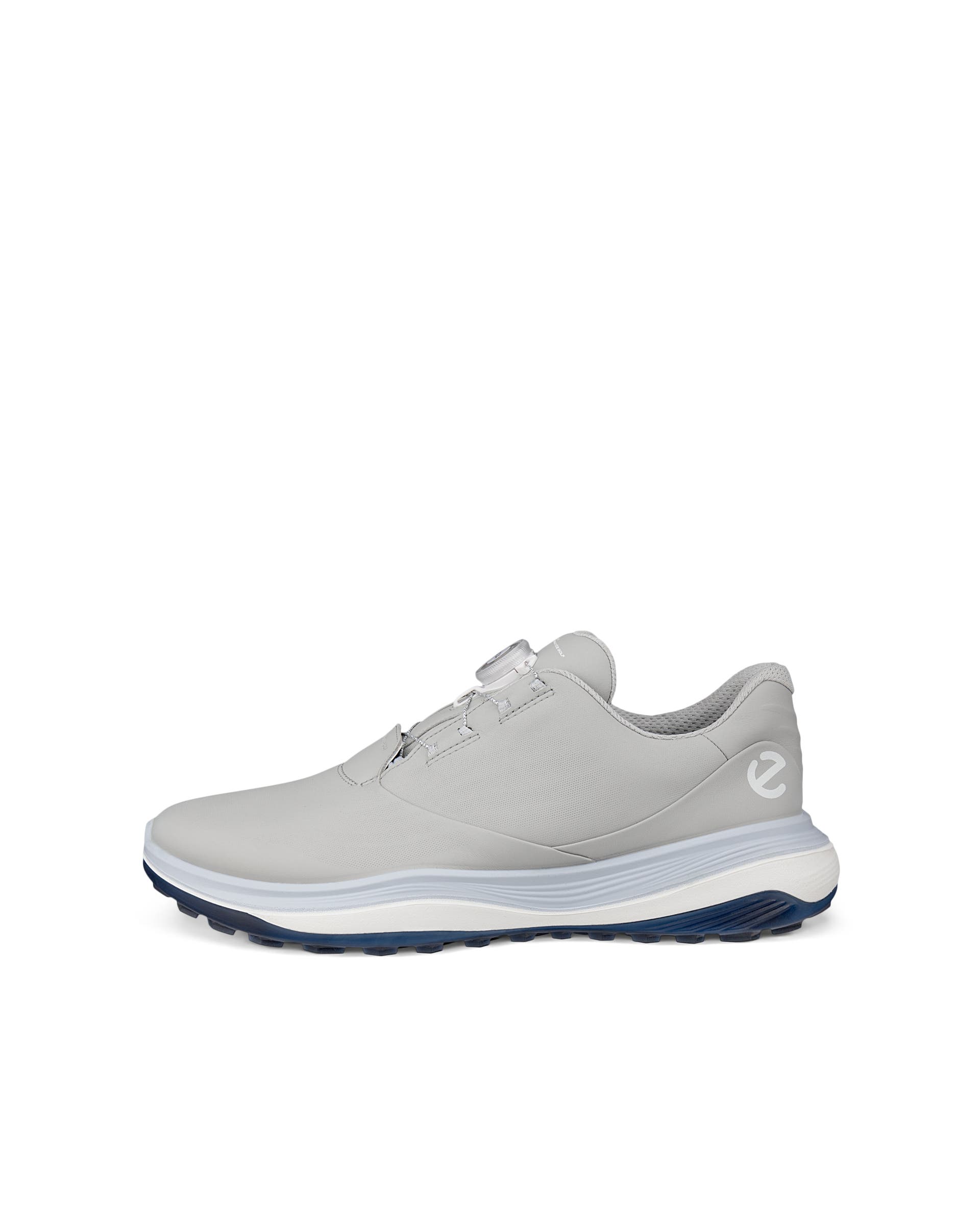 ECCO GOLF LT1 BOA Men メンズ レザーウォータープルーフゴルフシューズ - グレー - Outside