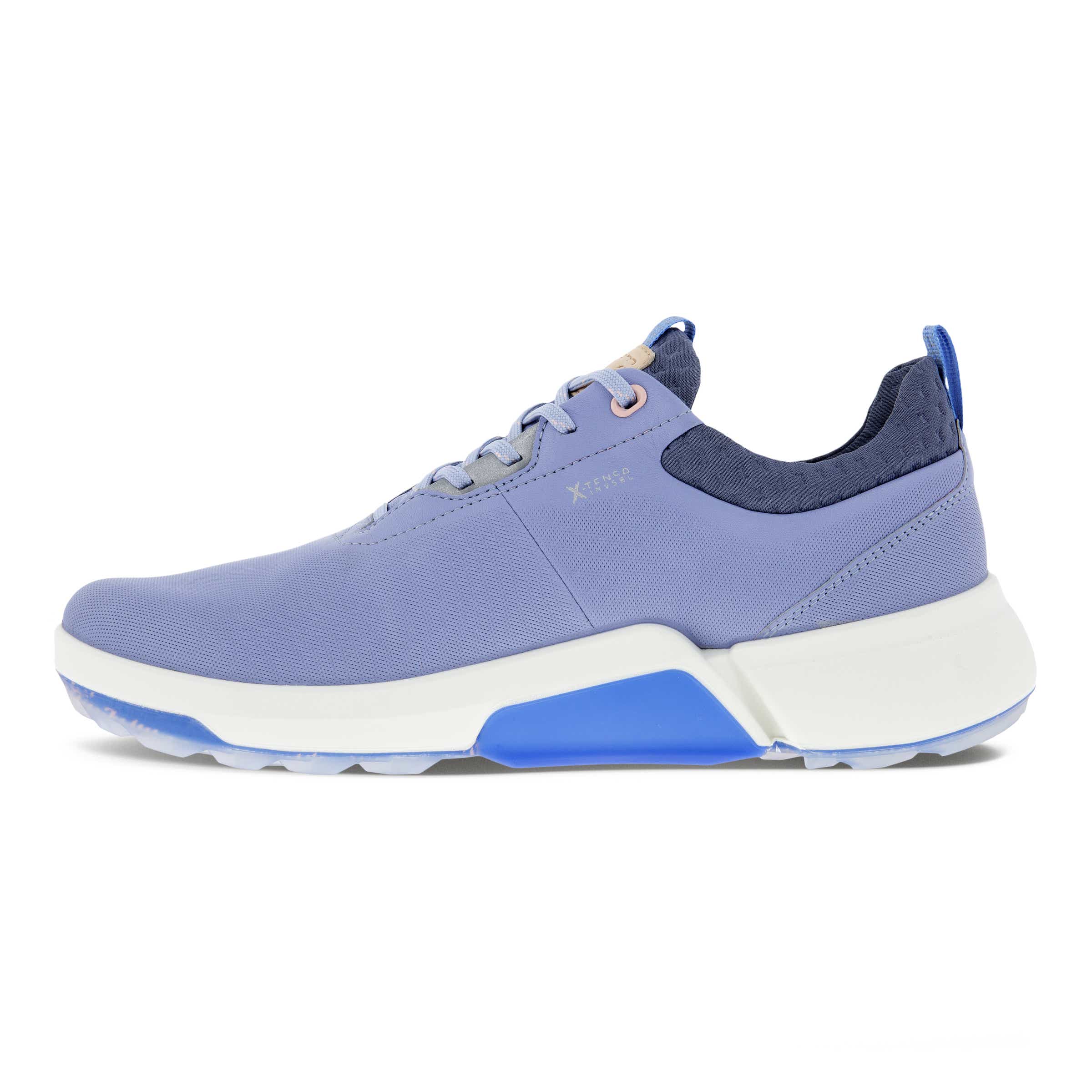 Ladies ECCO® Golf BIOM H4 Leather Gore-Tex Shoe - Blue - Inside